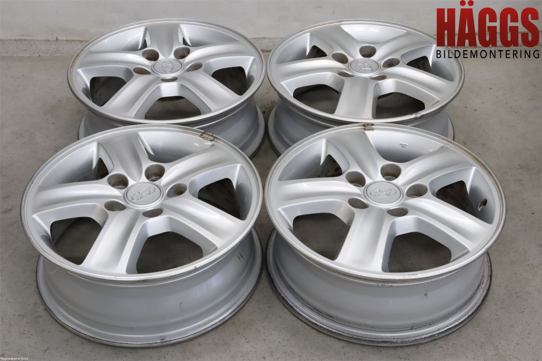 Hyundai i30 FD 07-12 Fälgsats Aluminium
