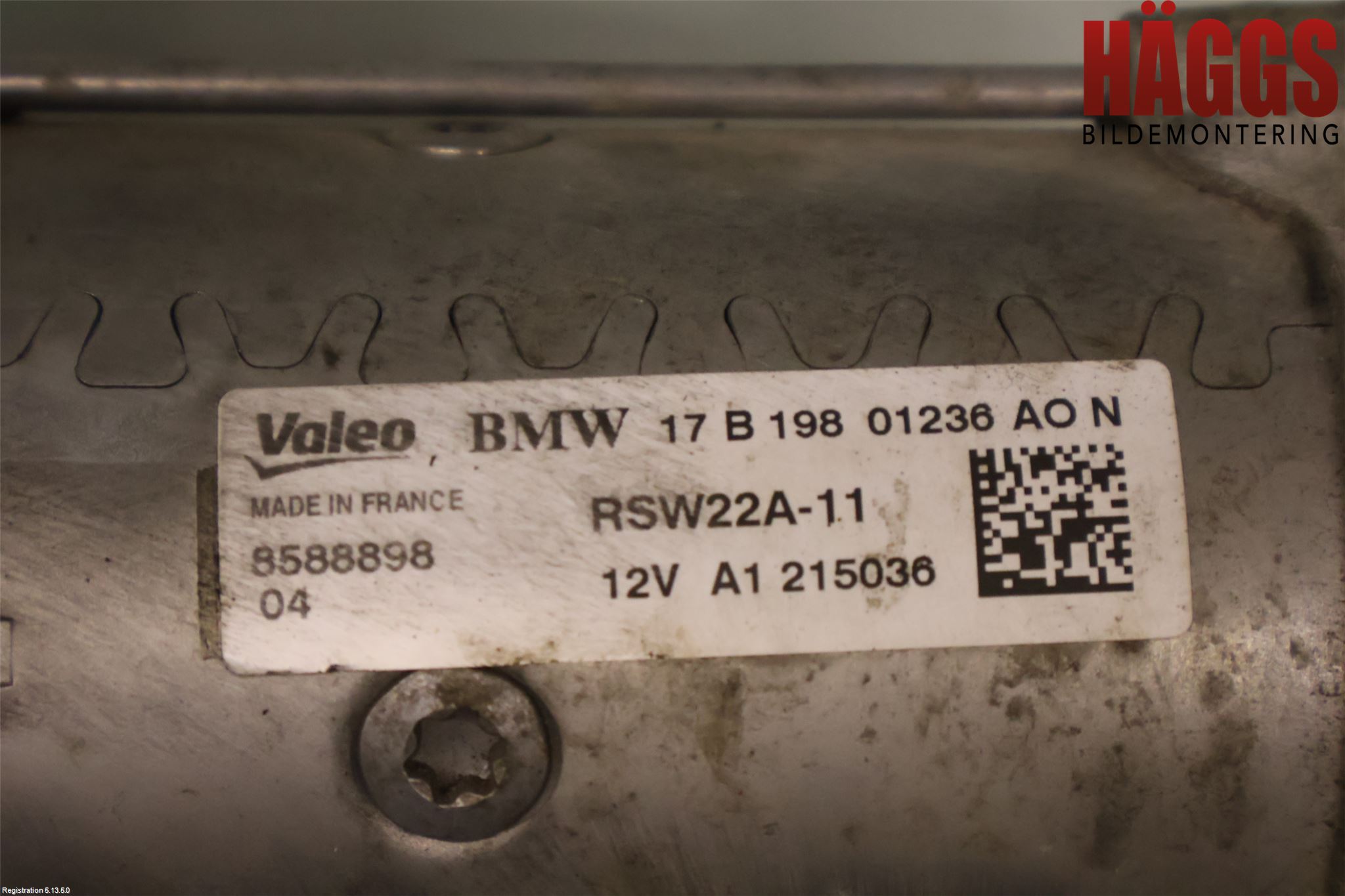 BMW 5 G30/G31/F90 17-23 Startmotor Diesel