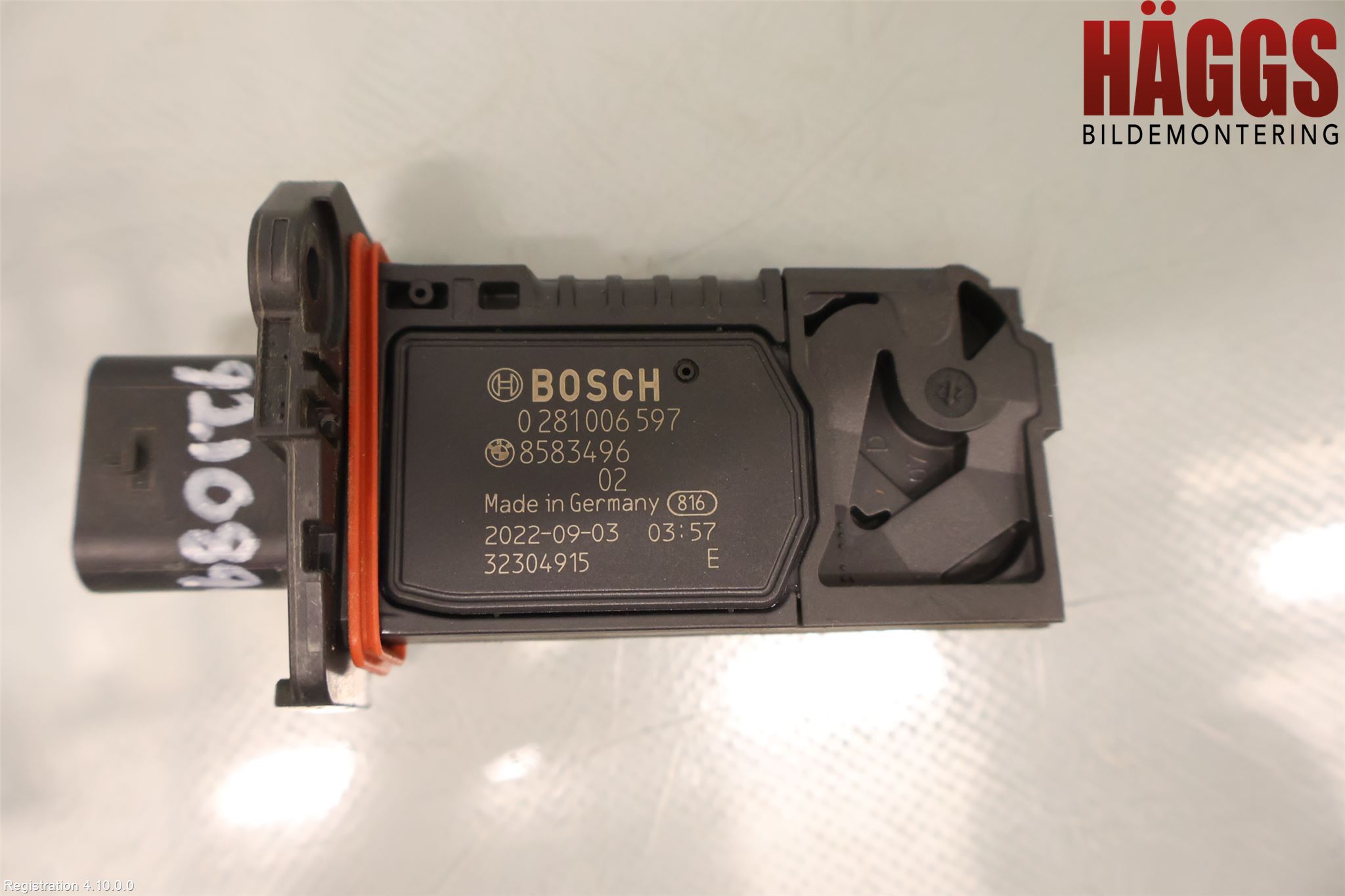 BMW 5 G30/G31/F90 17-23 Injluftmassamätare