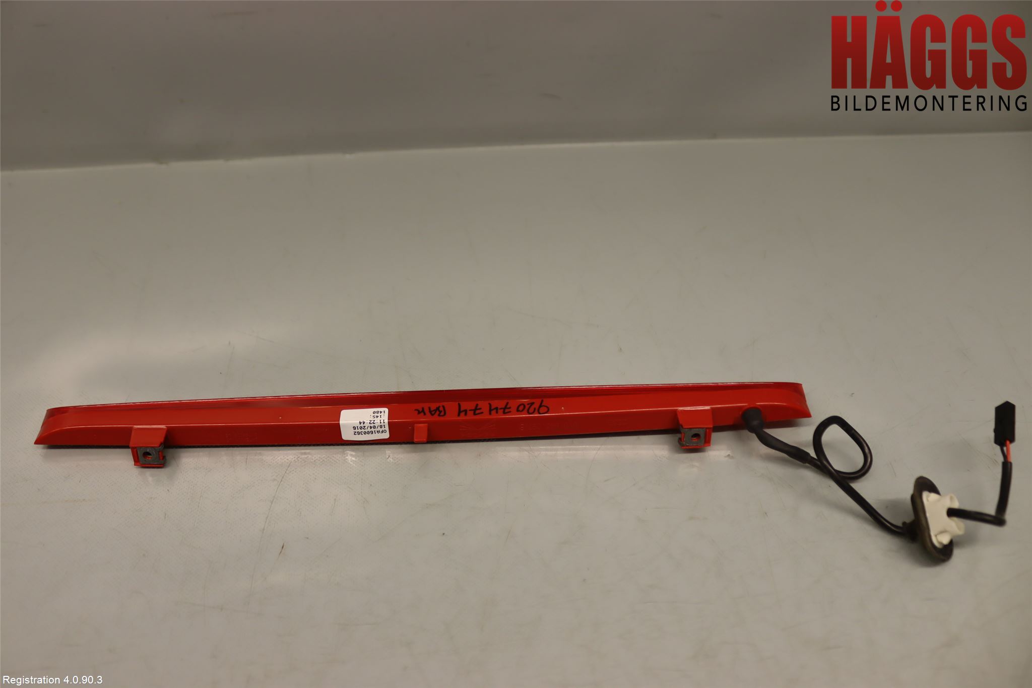 Audi A1/S1 11-18 Bromsljus Bakruta