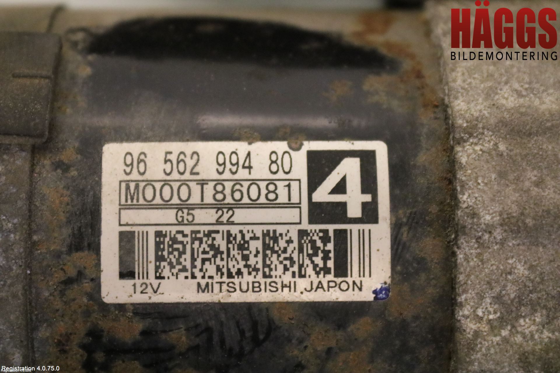 Peugeot 307     05-08 Startmotor