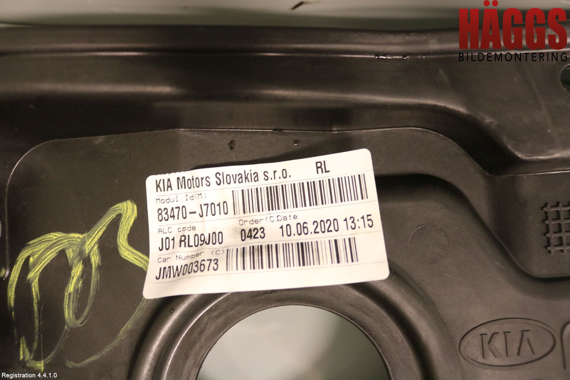 Kia CEED/CEED SW 19- Fönsterhissmekanism