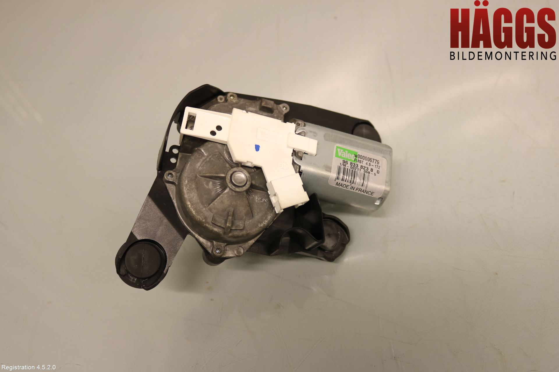 Citroen C3 10-17 Torkarmotor Baklucka