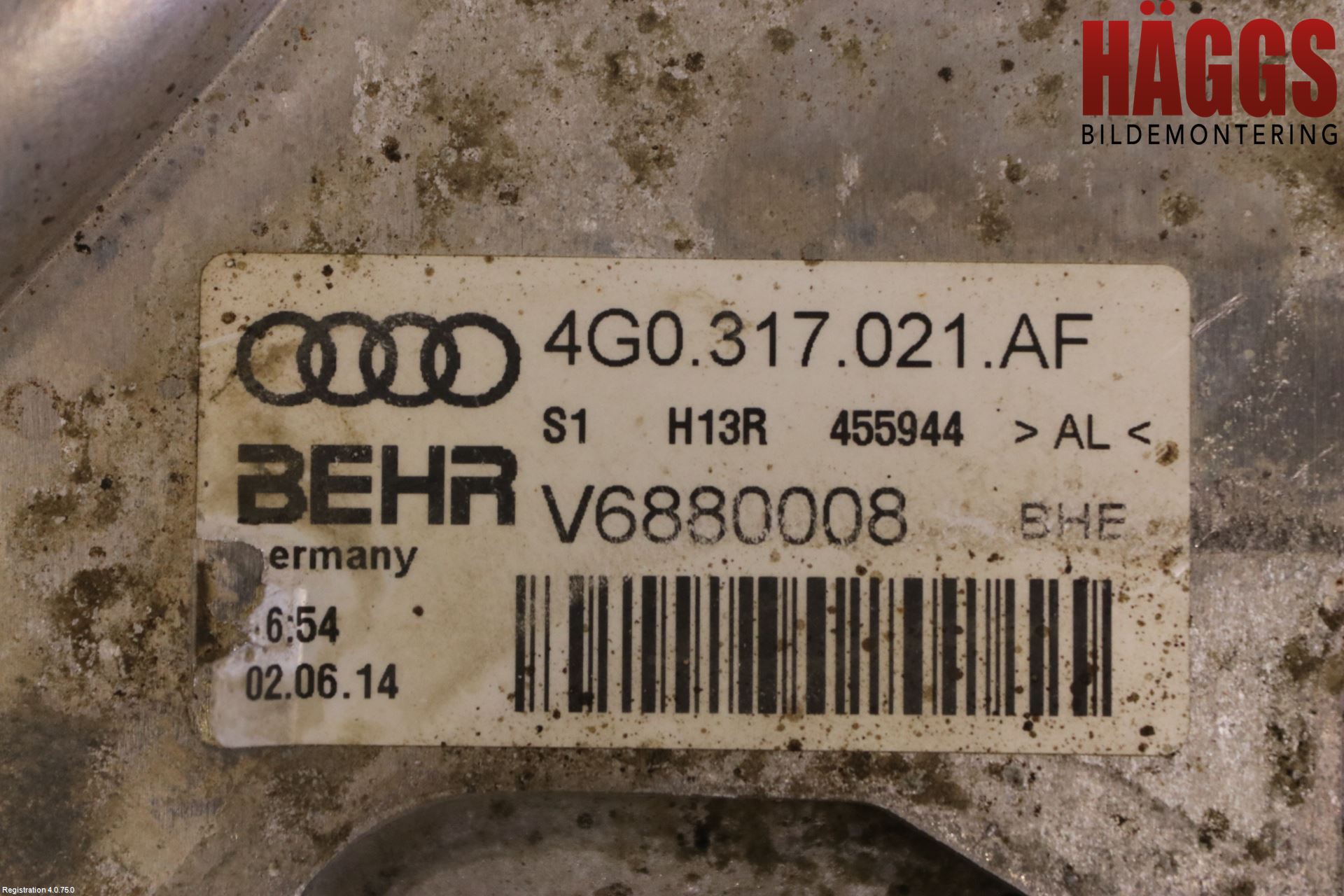 Audi A6 ALLROAD 12-18 Oljekylare Automat