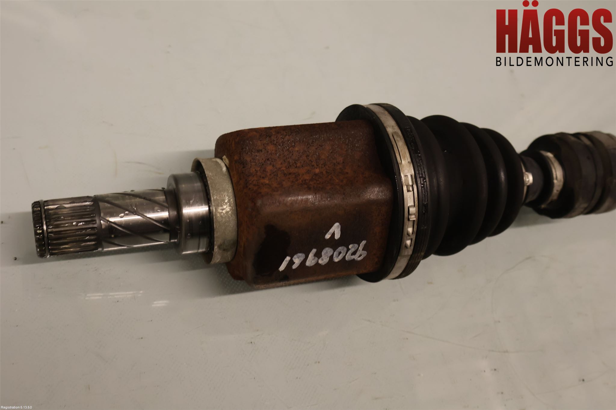 Nissan QASHQAI 14-17 Drivaxel Fram Vänster