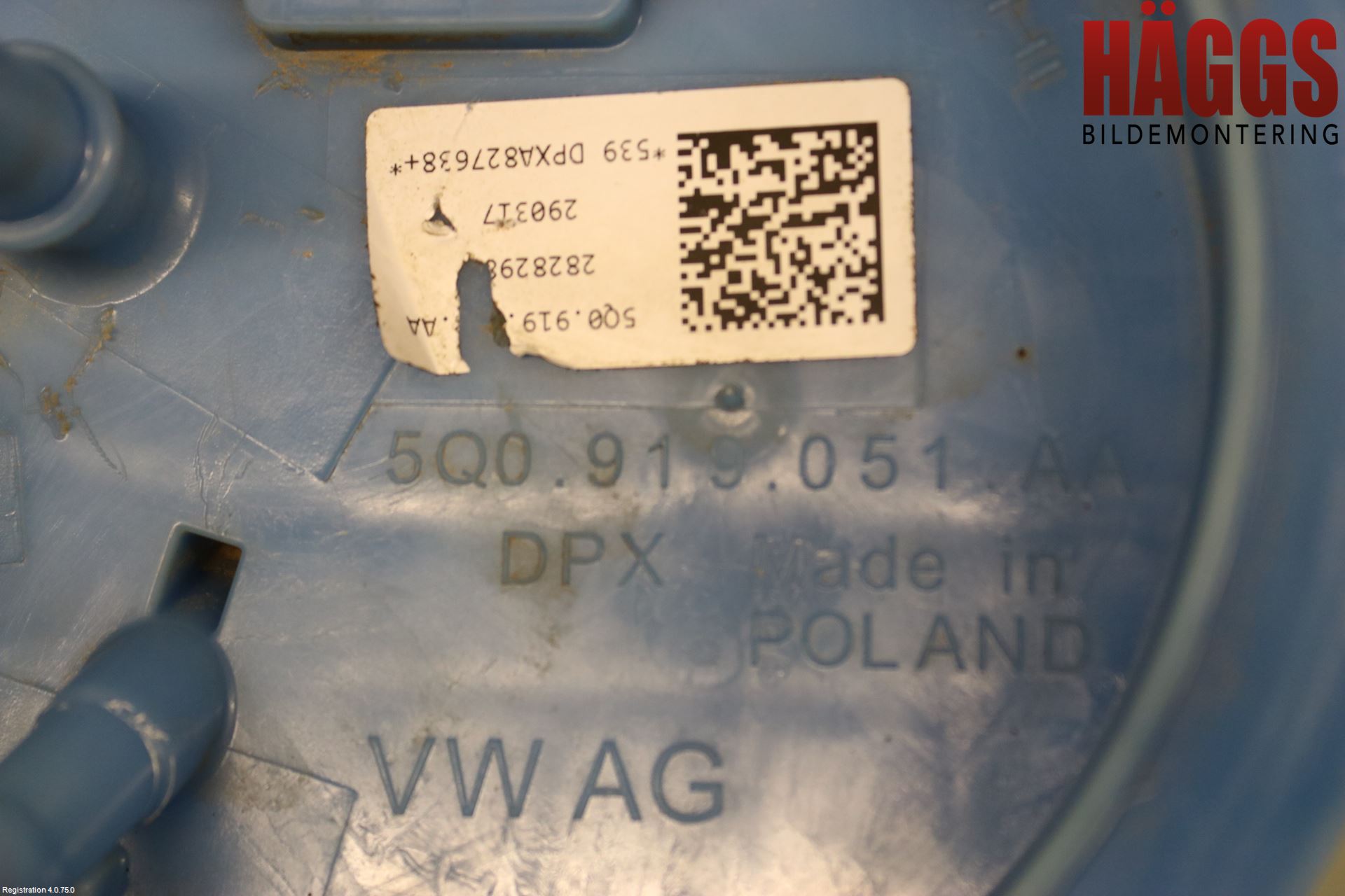 Volkswagen VW GOLF / E-GOLF VII 13-20 Bränslepump El