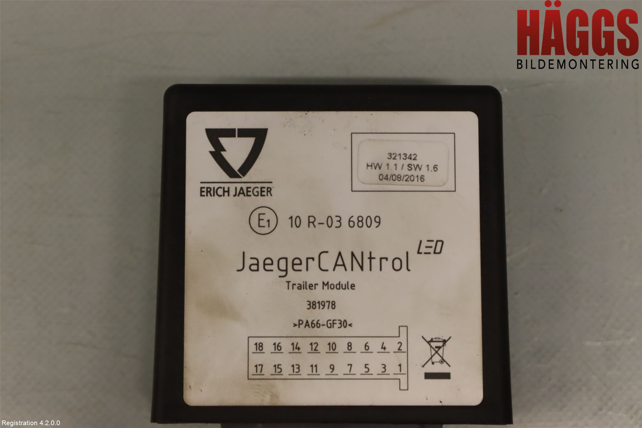 Ford FOCUS 15-18 Styrenhet Dragkrok