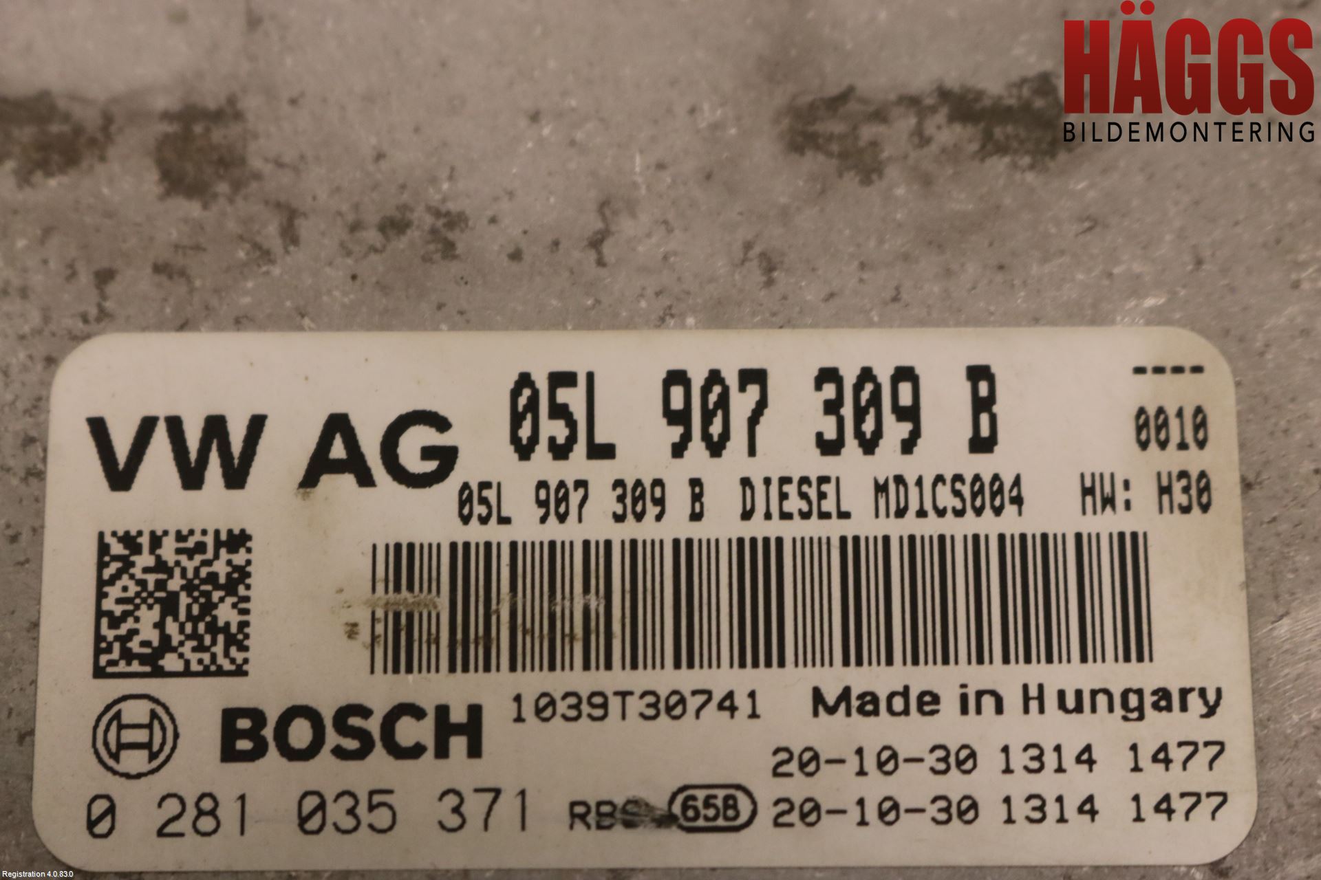 Volkswagen VW PASSAT 20-24 Styrenhet Insprut Bensin