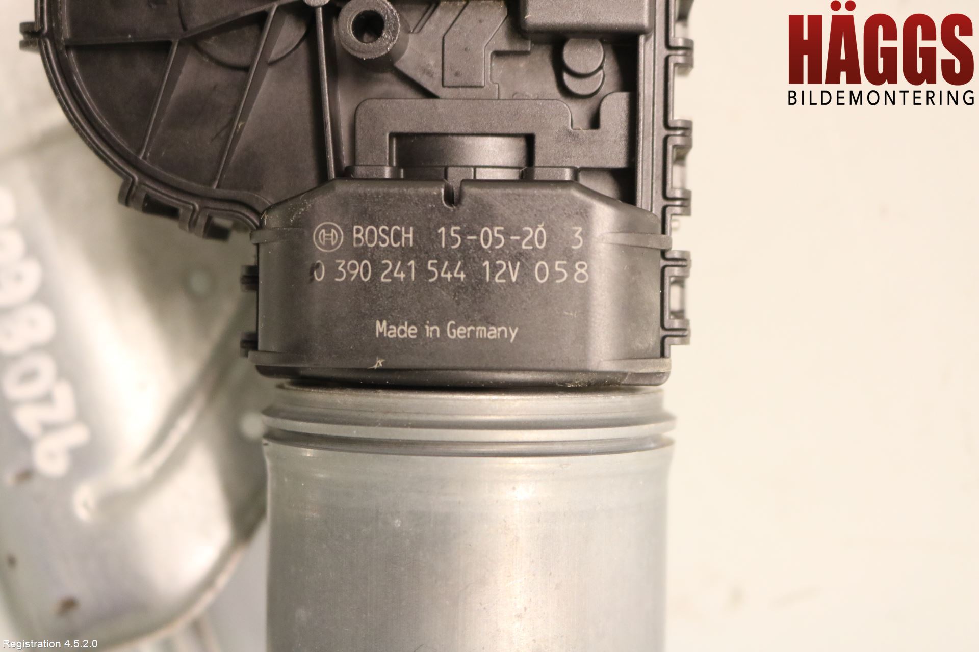 Dacia DUSTER 10-17 Torkarmekanism Vindruta