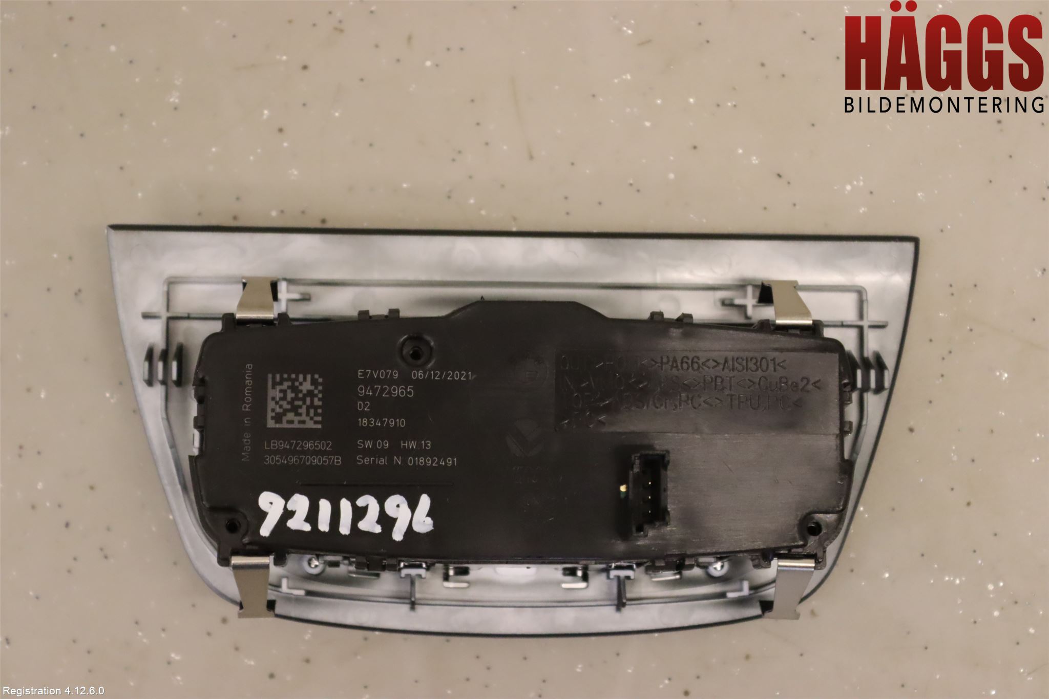 BMW X4 G02 18- Strömställare Ljus