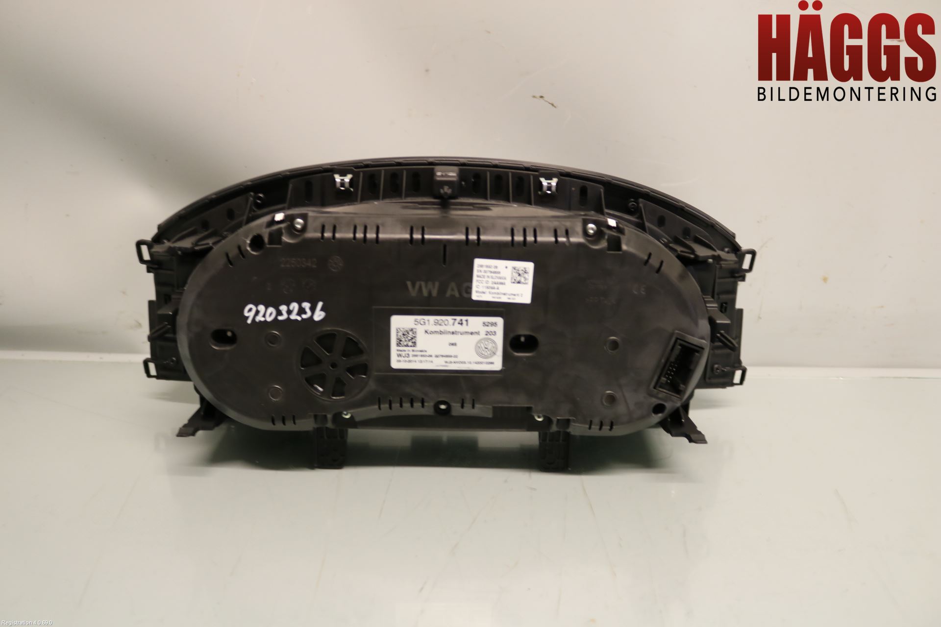 Volkswagen VW GOLF / E-GOLF VII 13-20 Instrument Komb