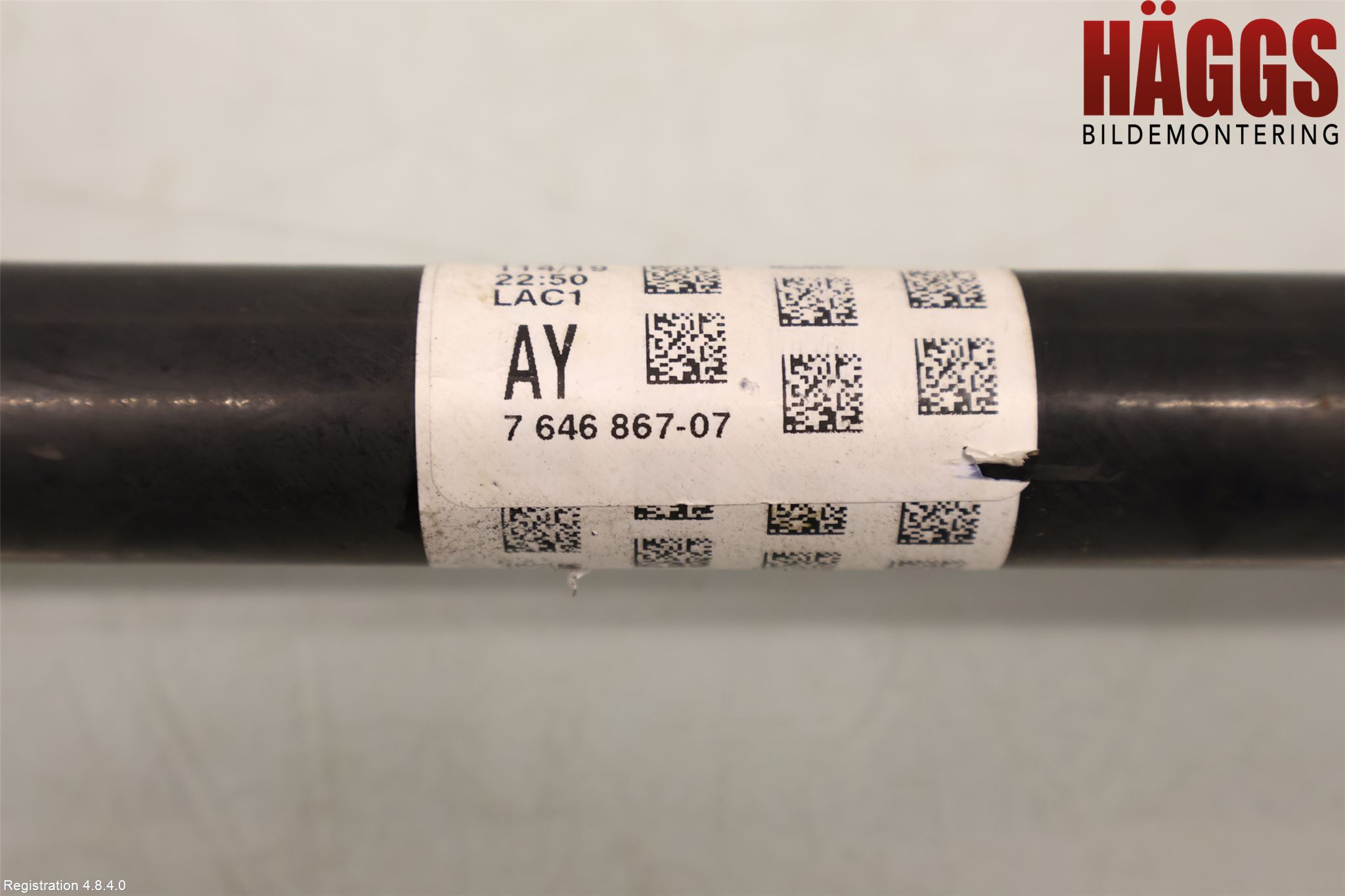 BMW X1 F48 15-22 Drivaxel Bak Vä-Hö