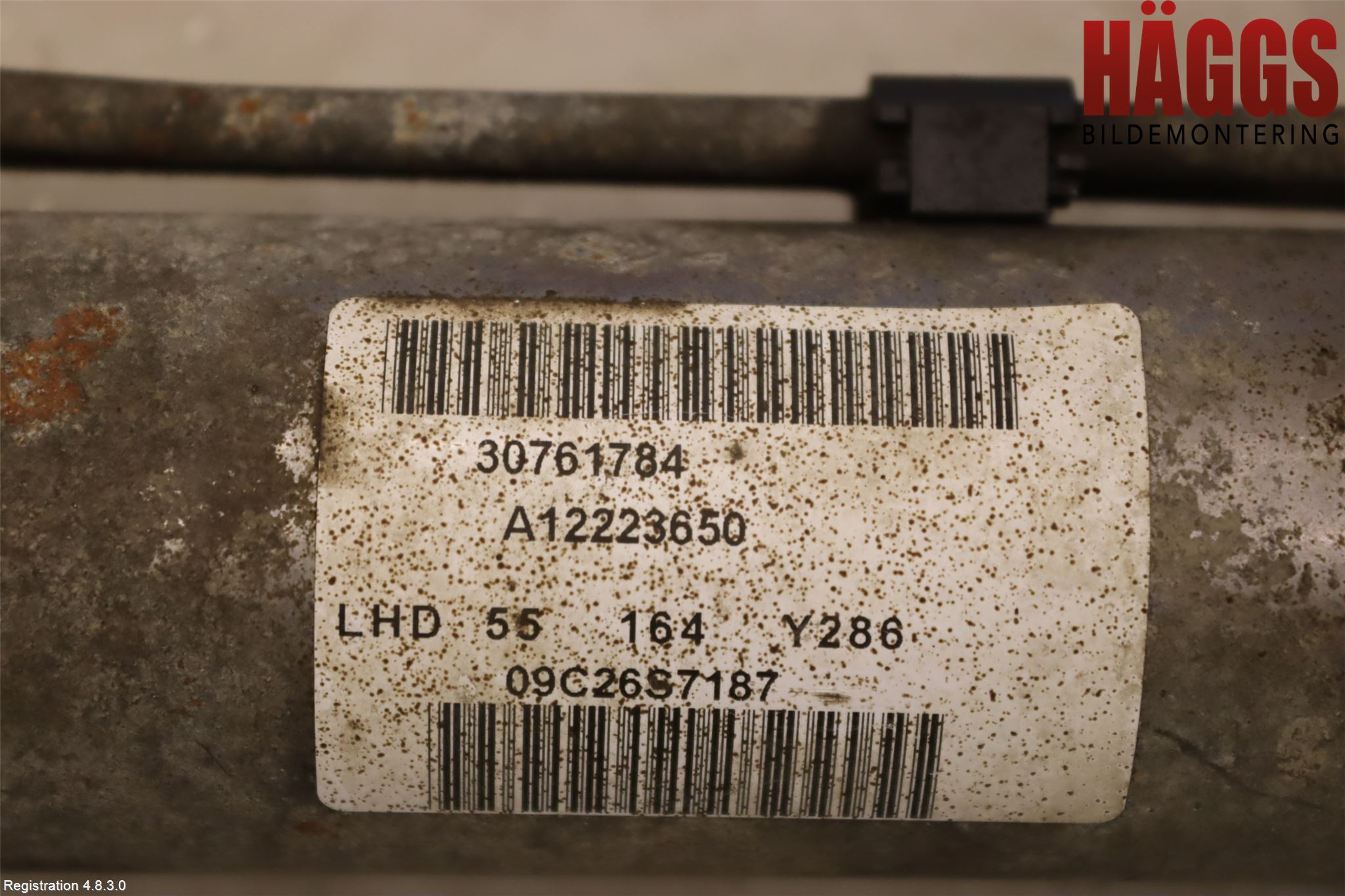 Volvo V70 08-13 Styrväxel Servo -Snäcka