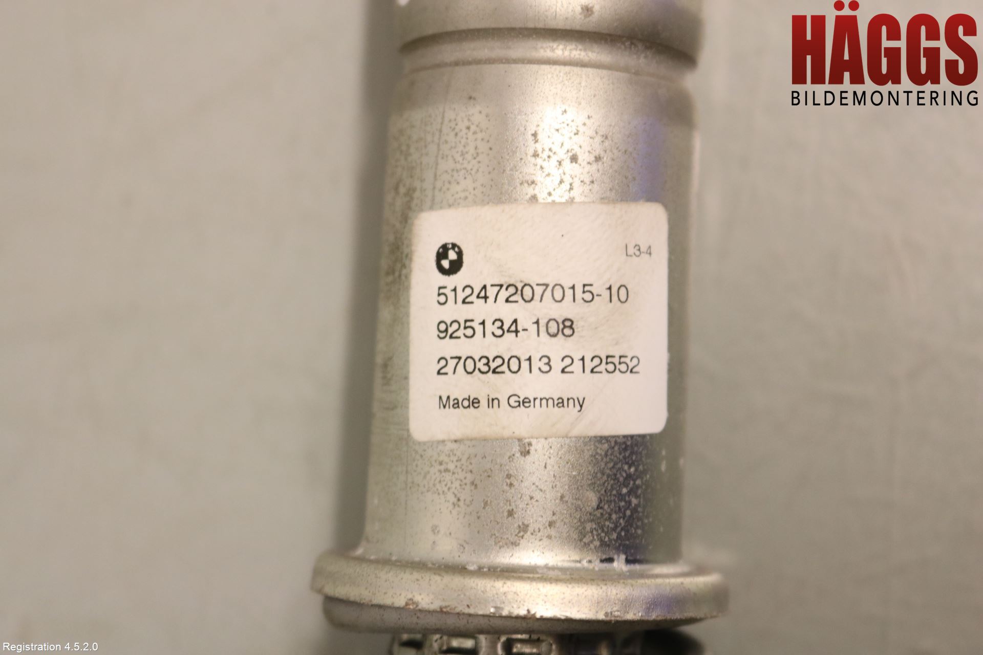 BMW 5 F10/F11/F18 09-17 Gasfjäder Baklucka
