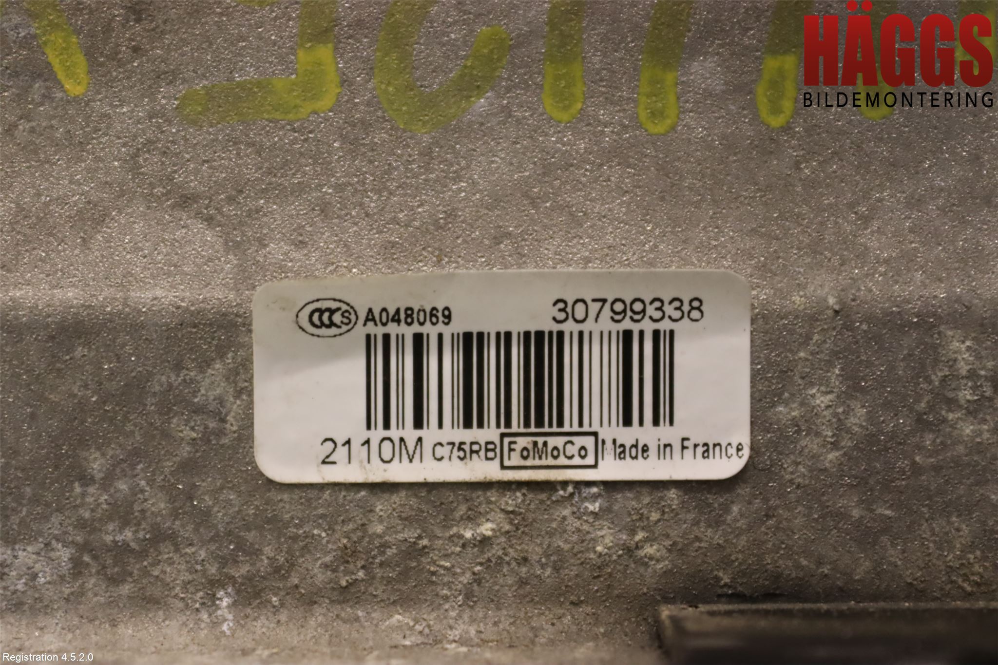 Volvo S40 08-12 Låskista-Dörrlås