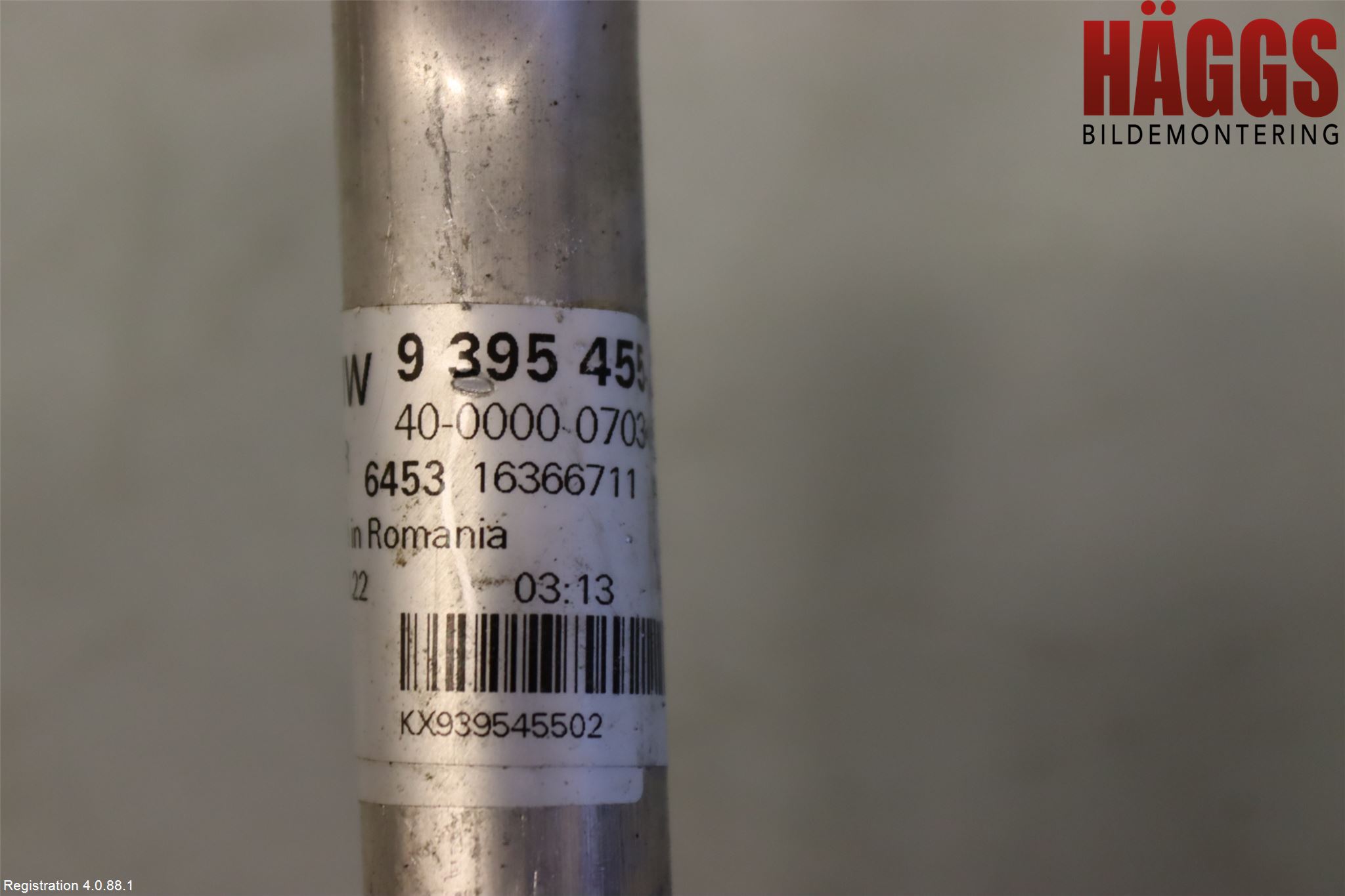 BMW 3 G20/G21/G80/G81 19- Ac Slang-Rör