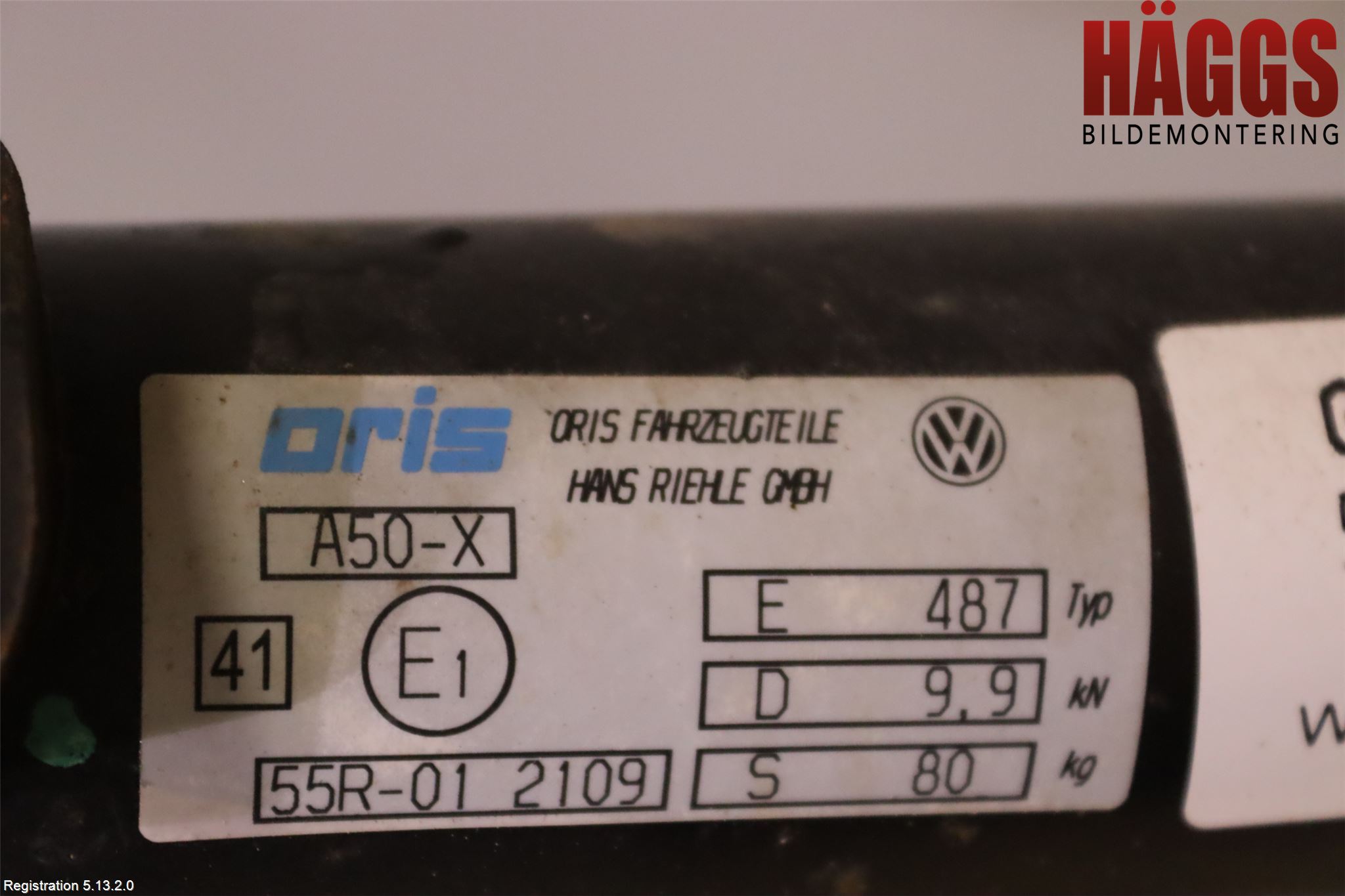 Volkswagen VW GOLF / E-GOLF VII 13-20 Dragkrok