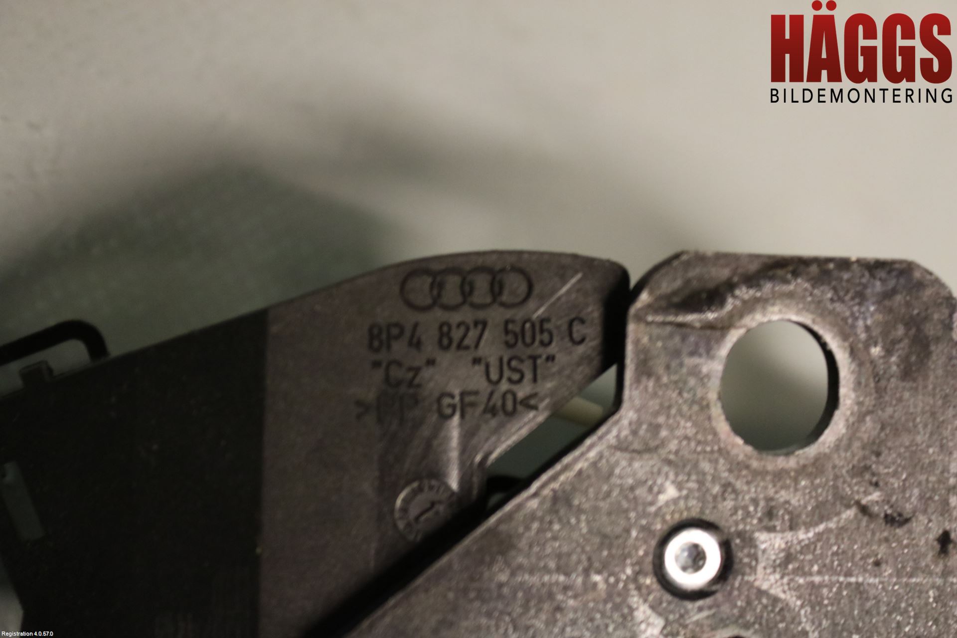 Audi A4/S4 05-07 Låskista Baklucka