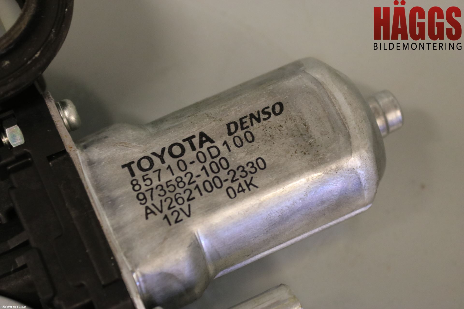 Toyota COROLLA 08-12 Fönsterhiss El Kompl