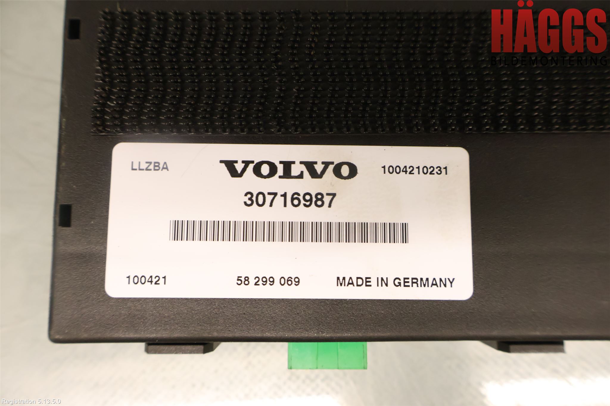 Volvo V70 08-13 Styrenhet Dragkrok