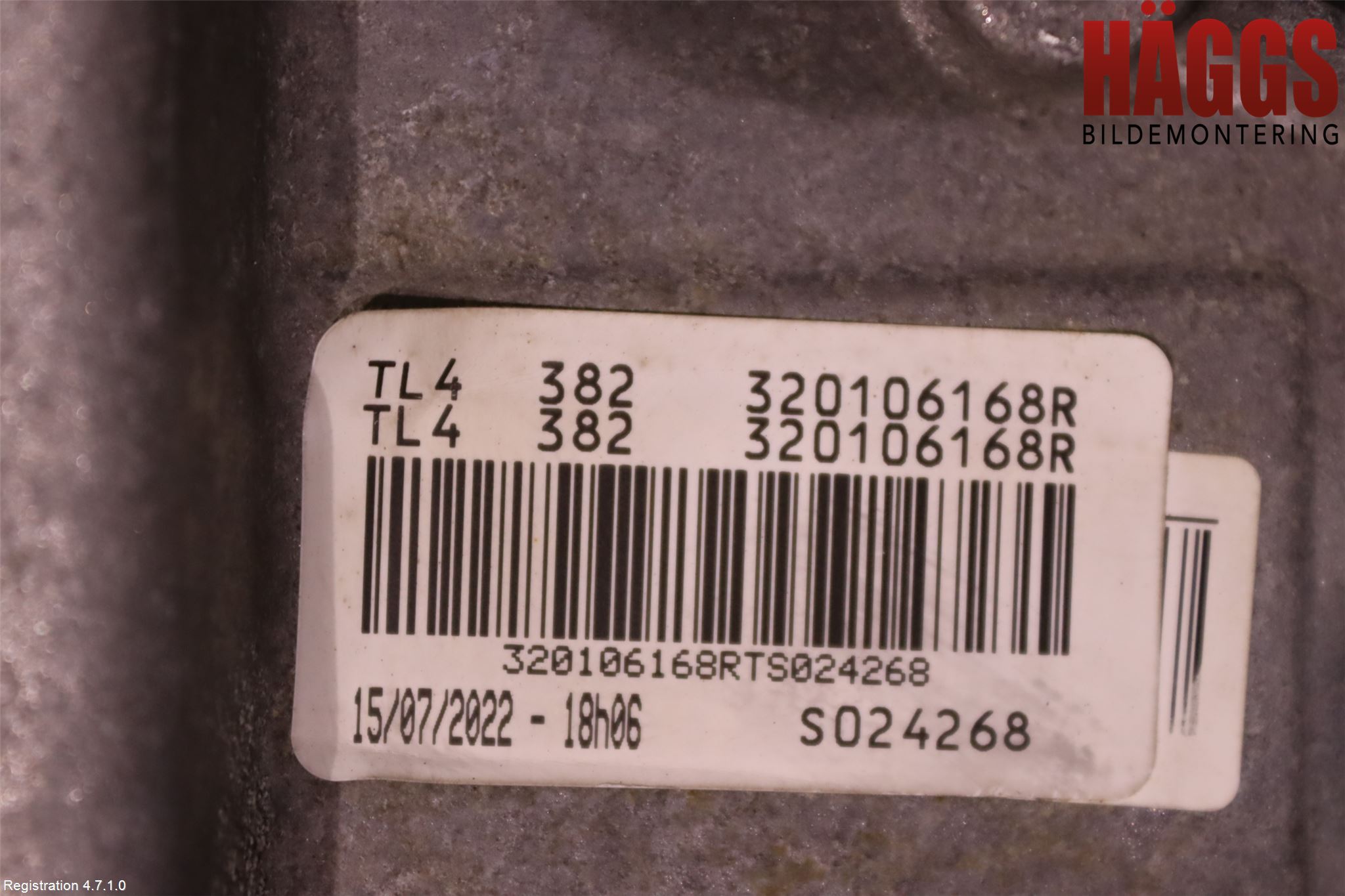 Renault EXPRESS 21- Växellåda Man 6 Vxl