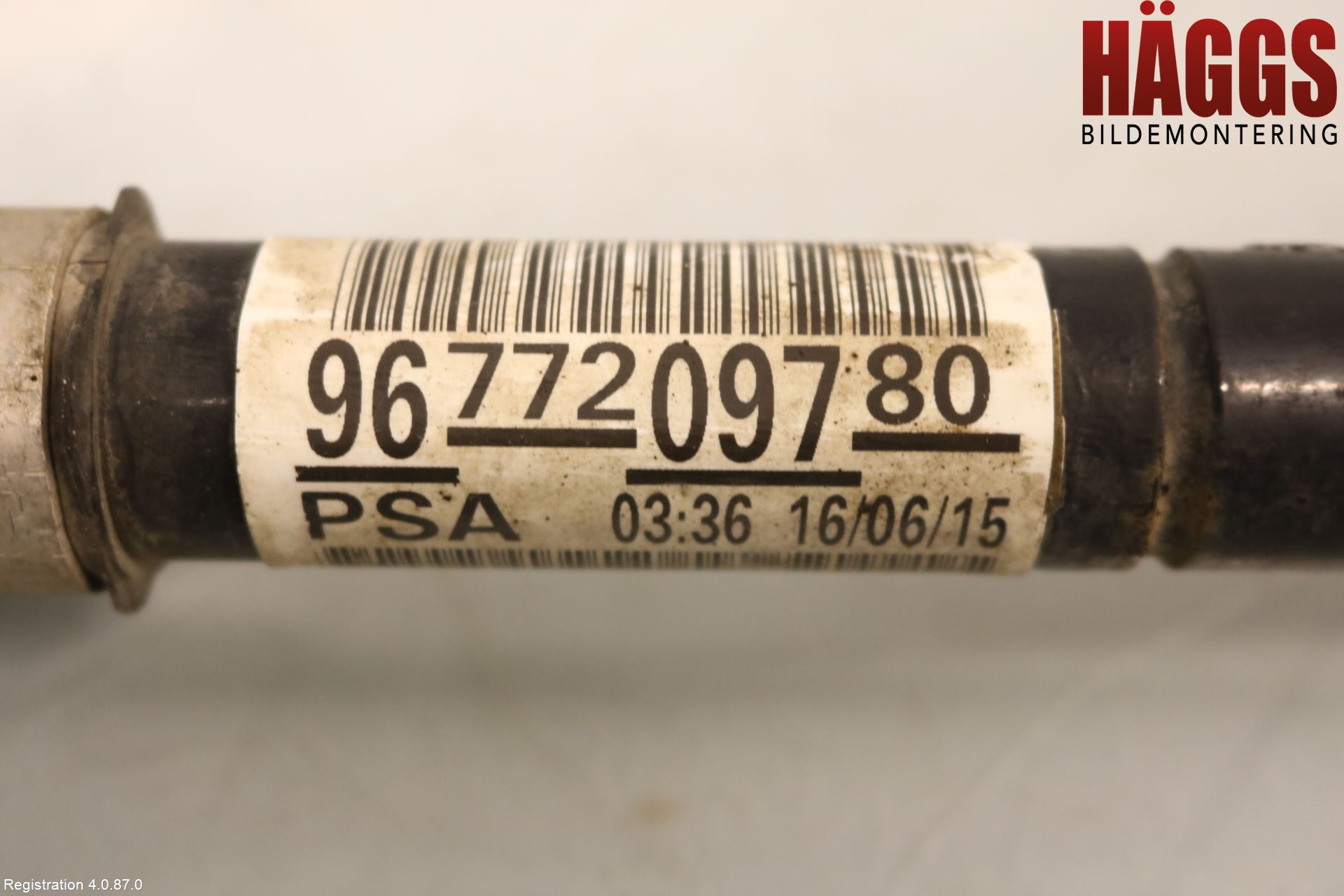 Peugeot 2008 13-20 Drivaxel Fram Vänster