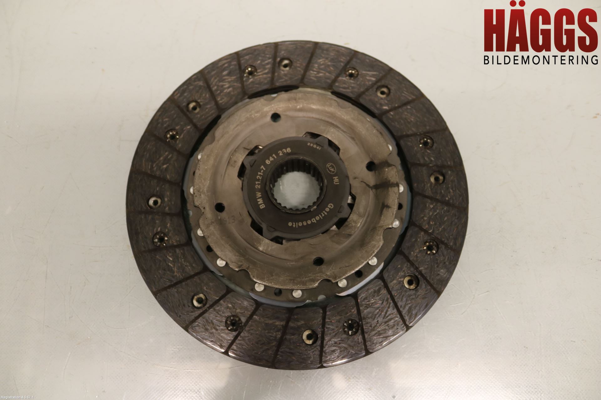 BMW 3 F30/F31/F80 12-19 Koppling Tryckplatta
