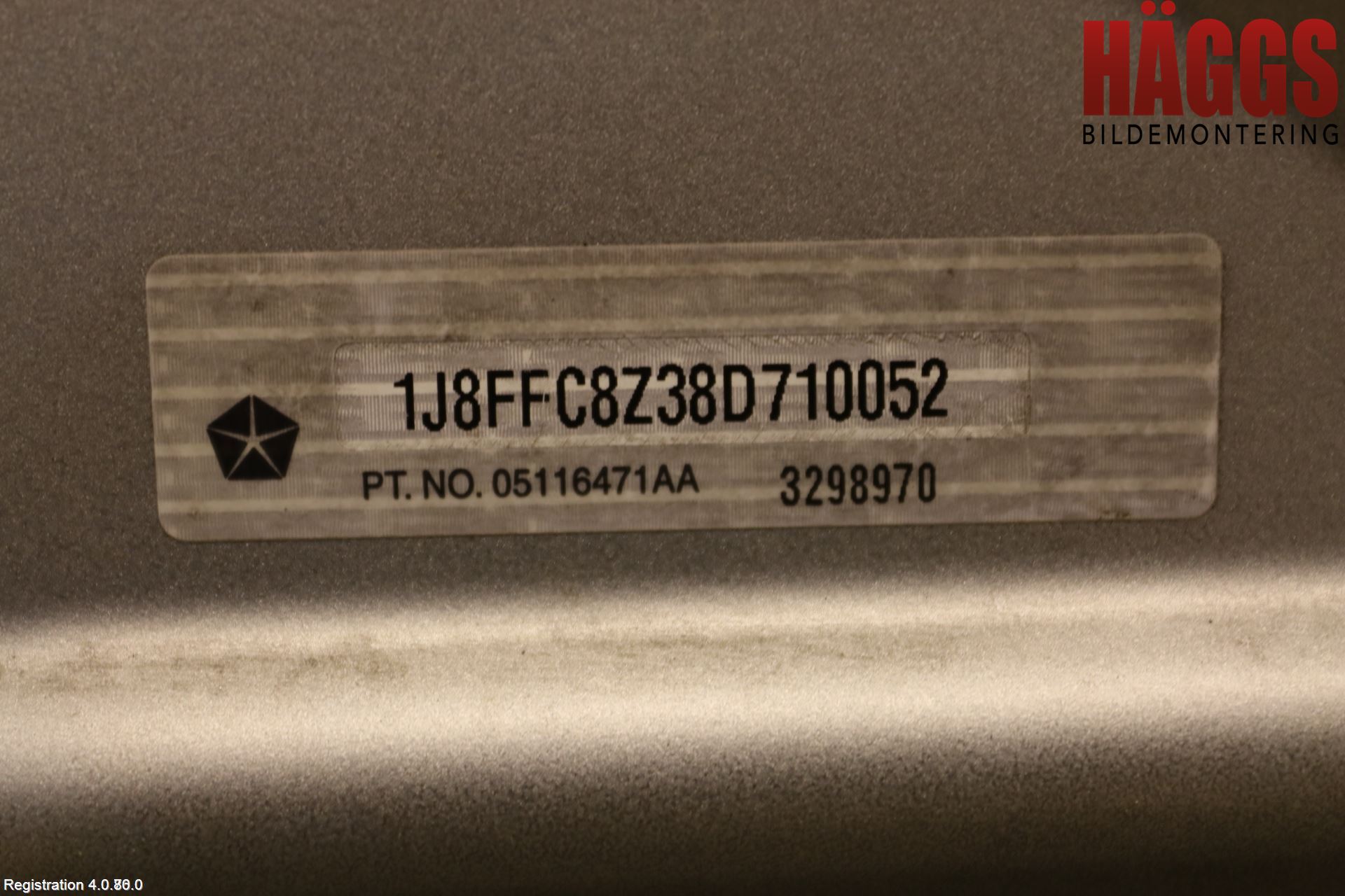 Jeep PATRIOT Huv Fram