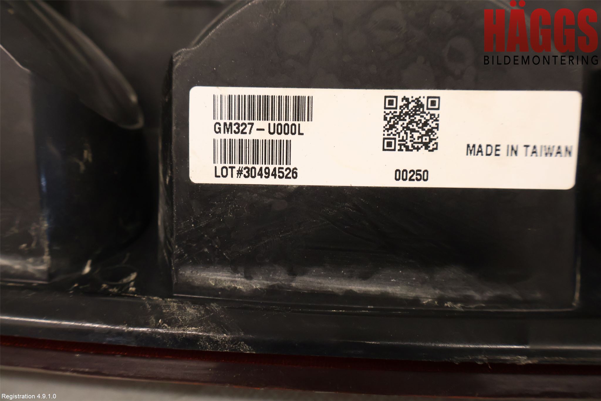 Chevrolet COLORADO Bakljus Vänster