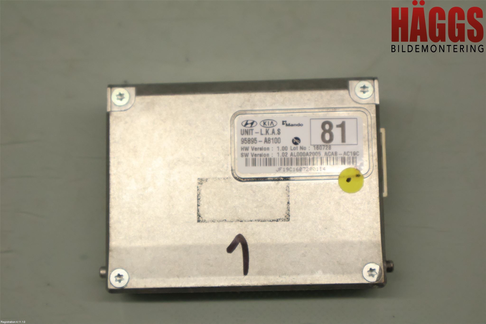 Kia OPTIMA 16-20 Parkeringshjälp Kamera