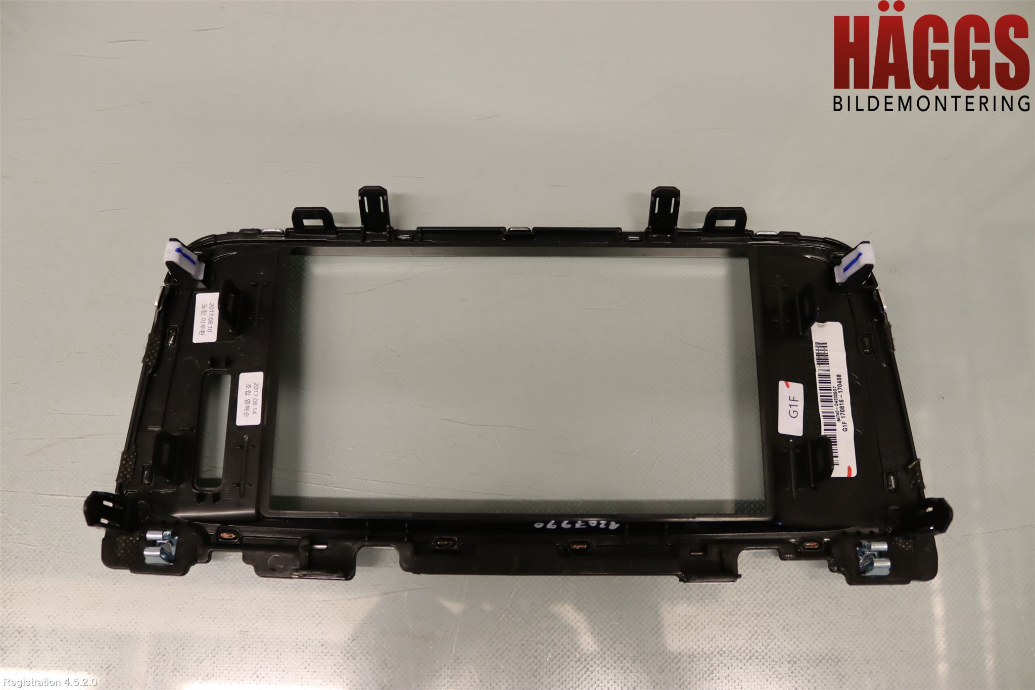 Kia OPTIMA 16-20 Instrument-Radio Sarg