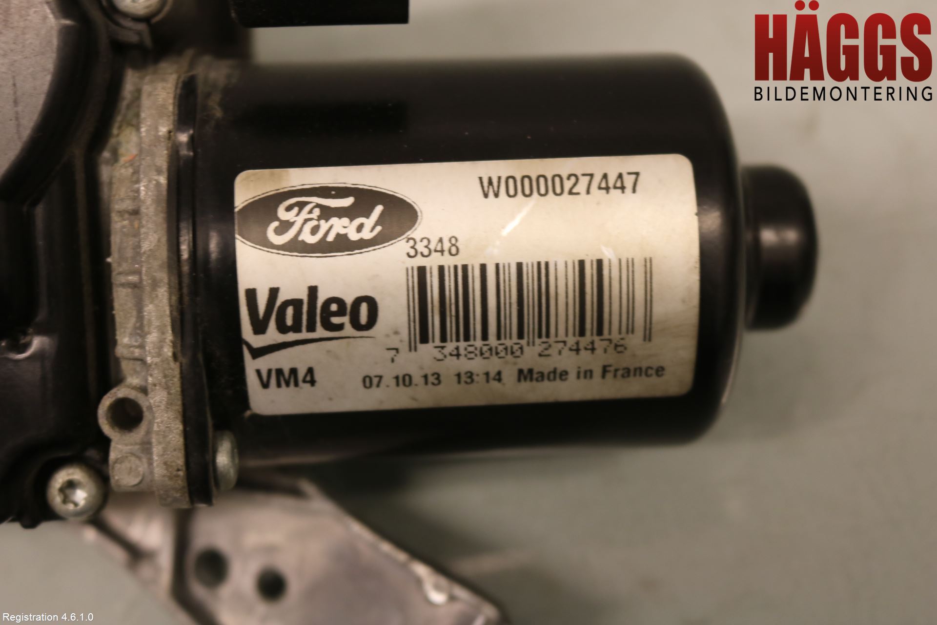 Ford KUGA 13-16 Torkarmotor Vindruta