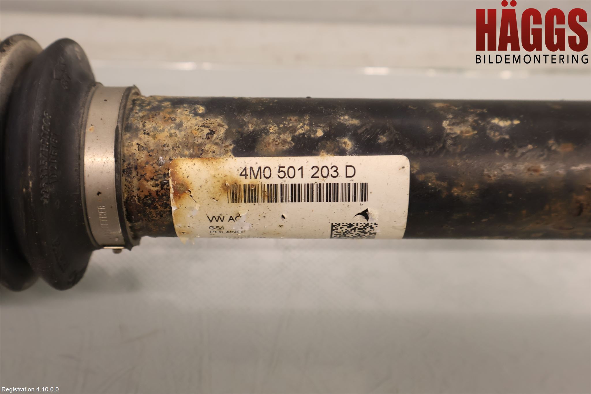 Audi Q7/SQ7 Drivaxel Bak Vä-Hö