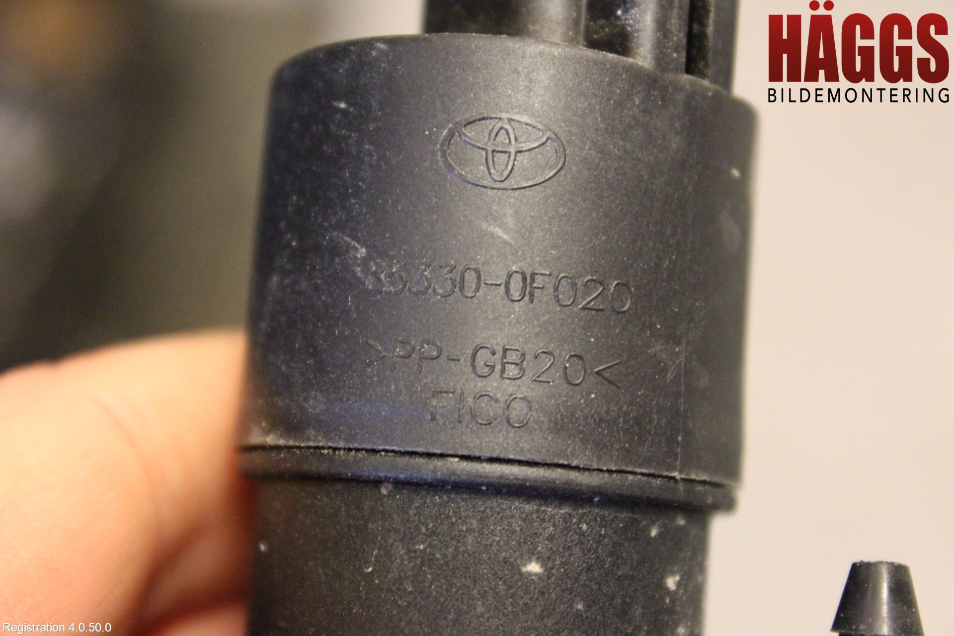 Toyota YARIS XP130 15-20 Spolarpump Baklucka