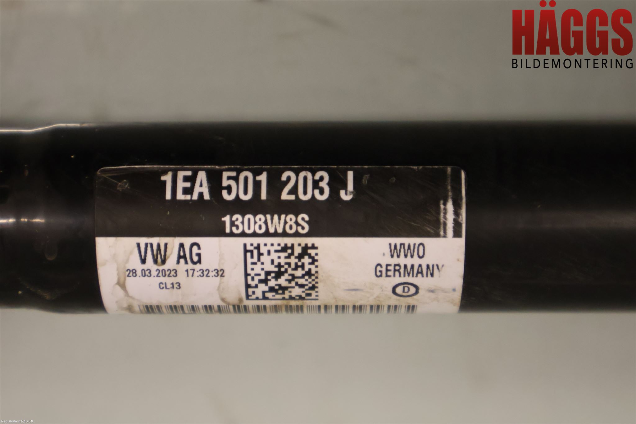 Volkswagen VW ID.5 22- Drivaxel Bak Vänster