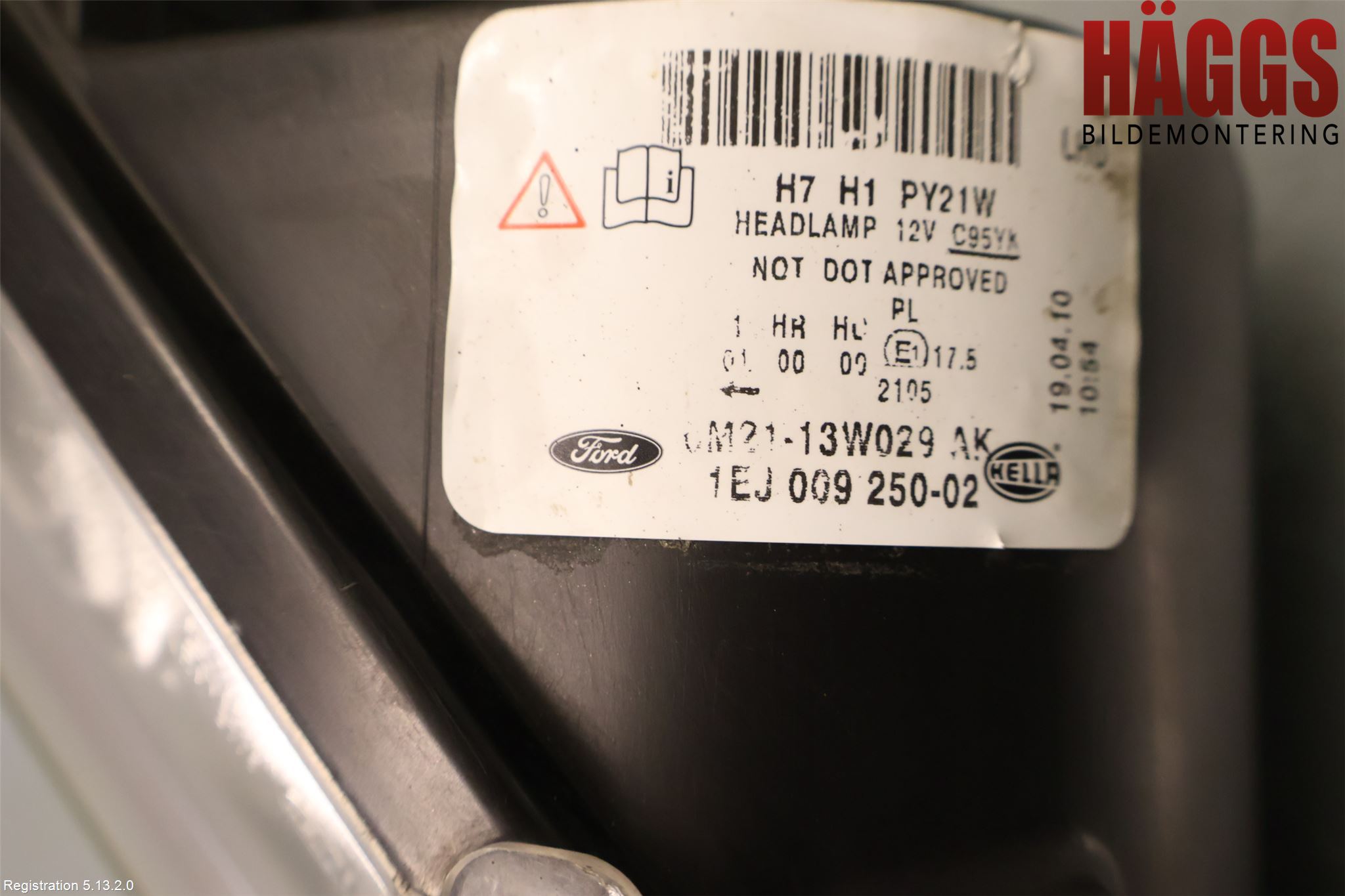 Ford GALAXY 06-15 Strålkastare Höger