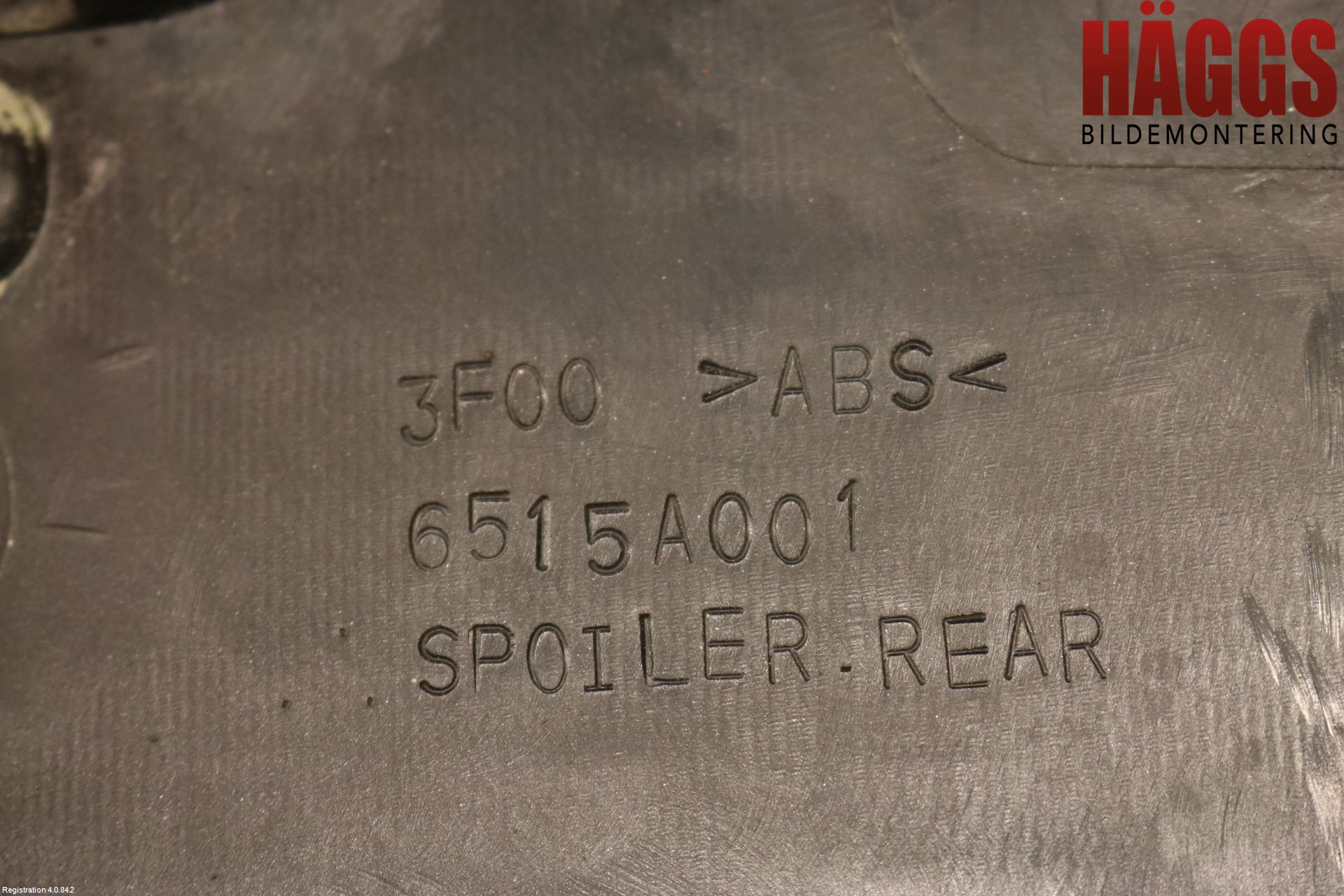 Peugeot iOn Spoiler Baklucka