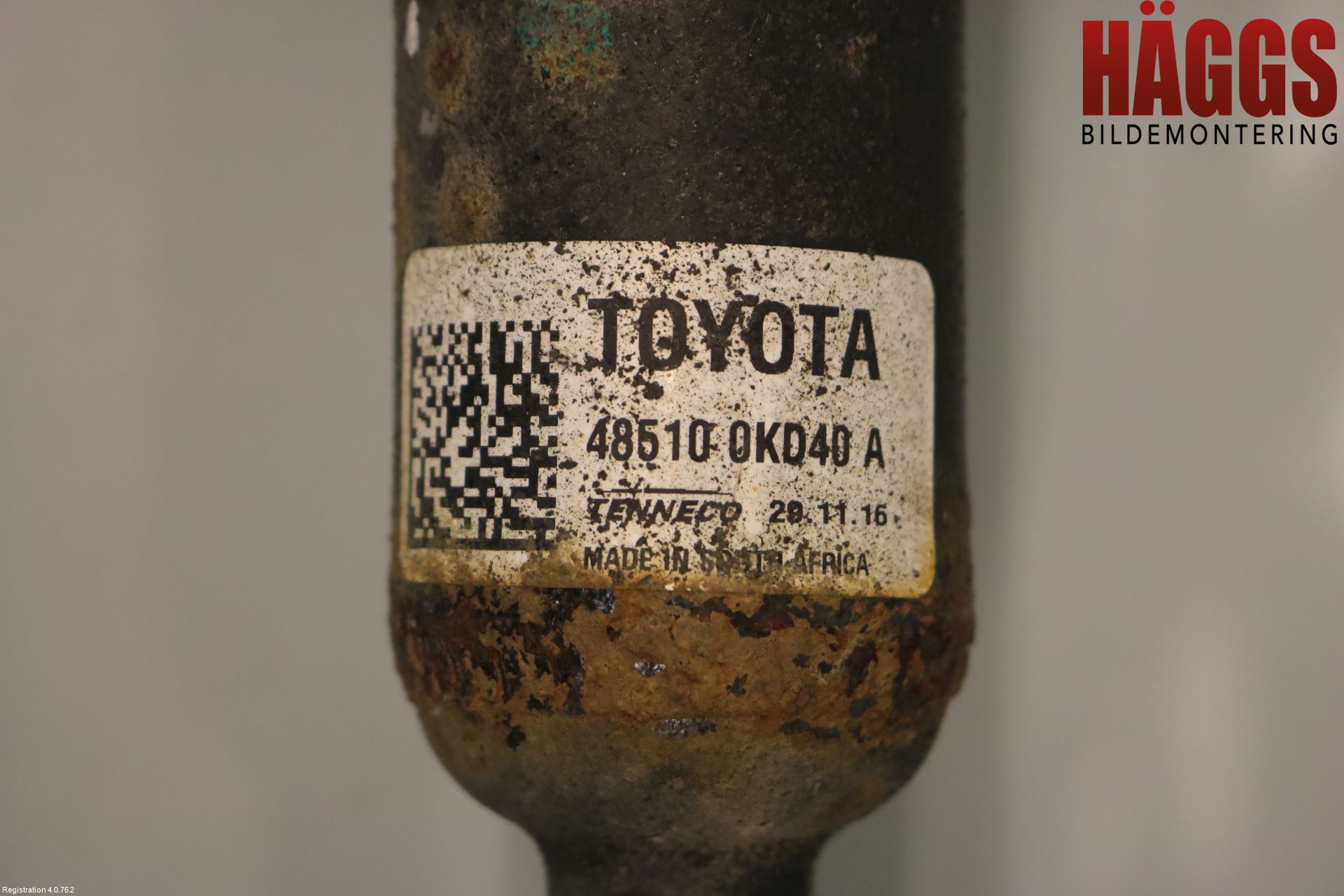 Toyota HILUX 16- Fjäderben Fram Höger