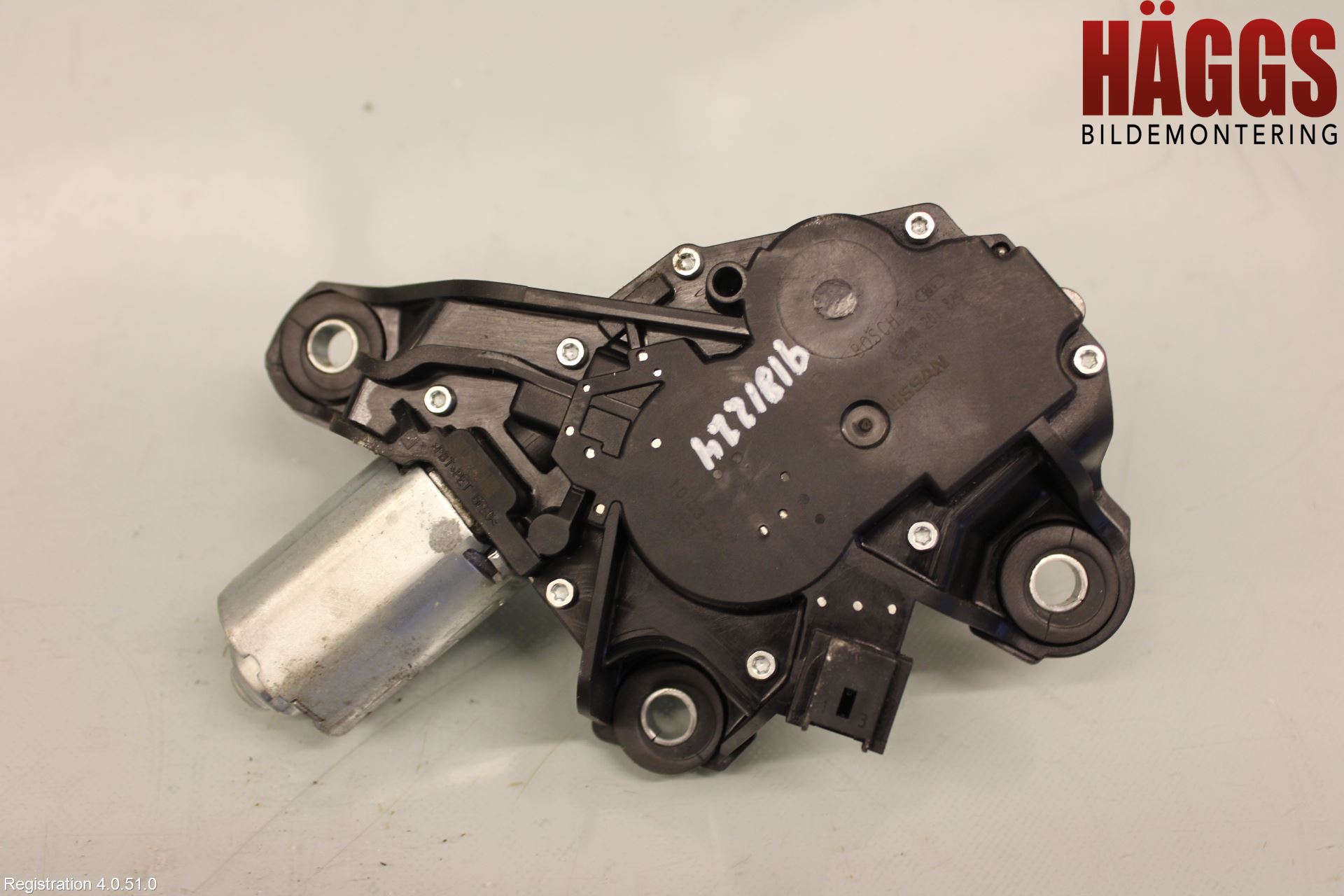 Nissan QASHQAI+2  10-14 Torkarmotor Baklucka