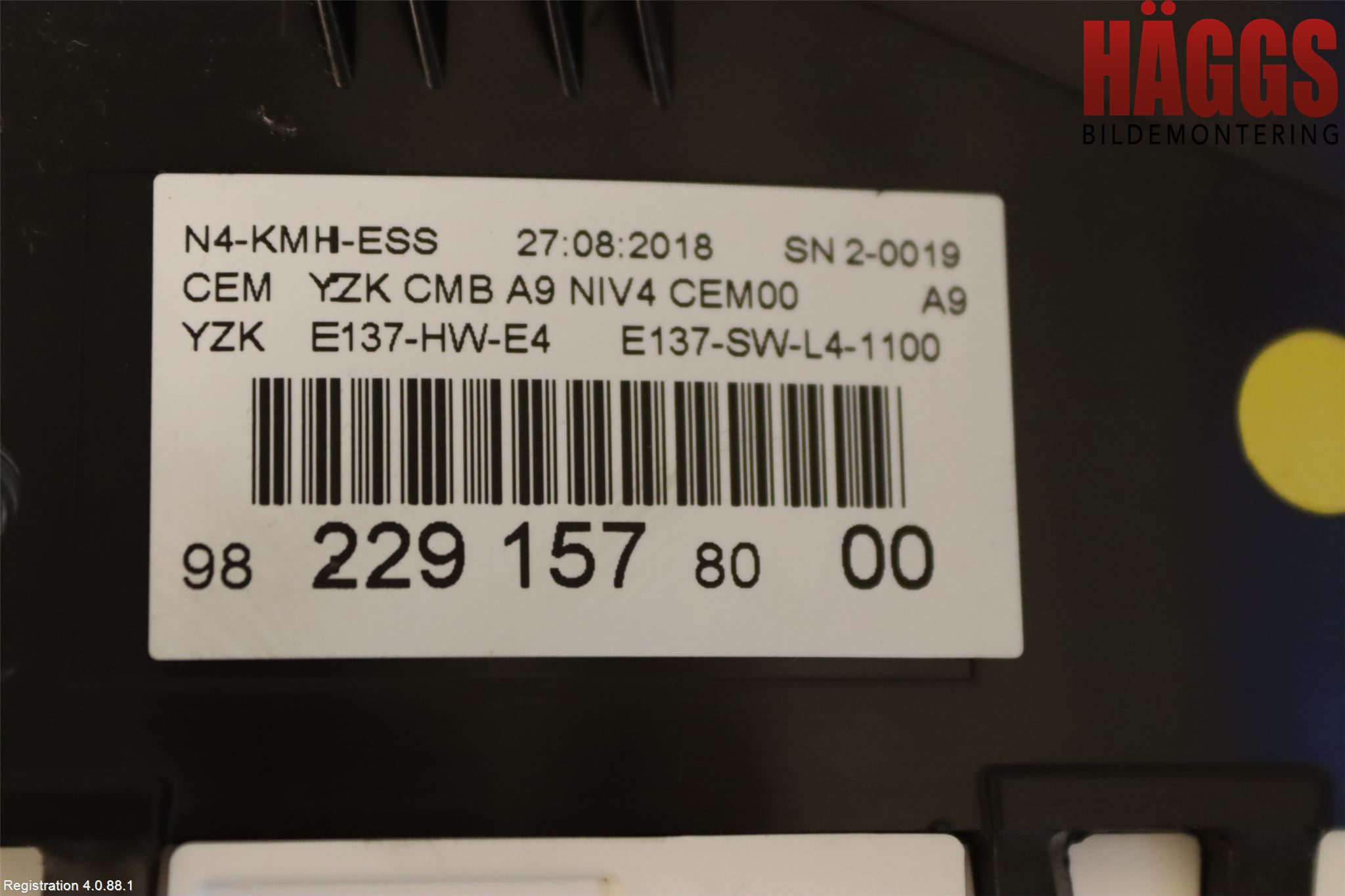 Peugeot 2008 13-20 Instrument Komb