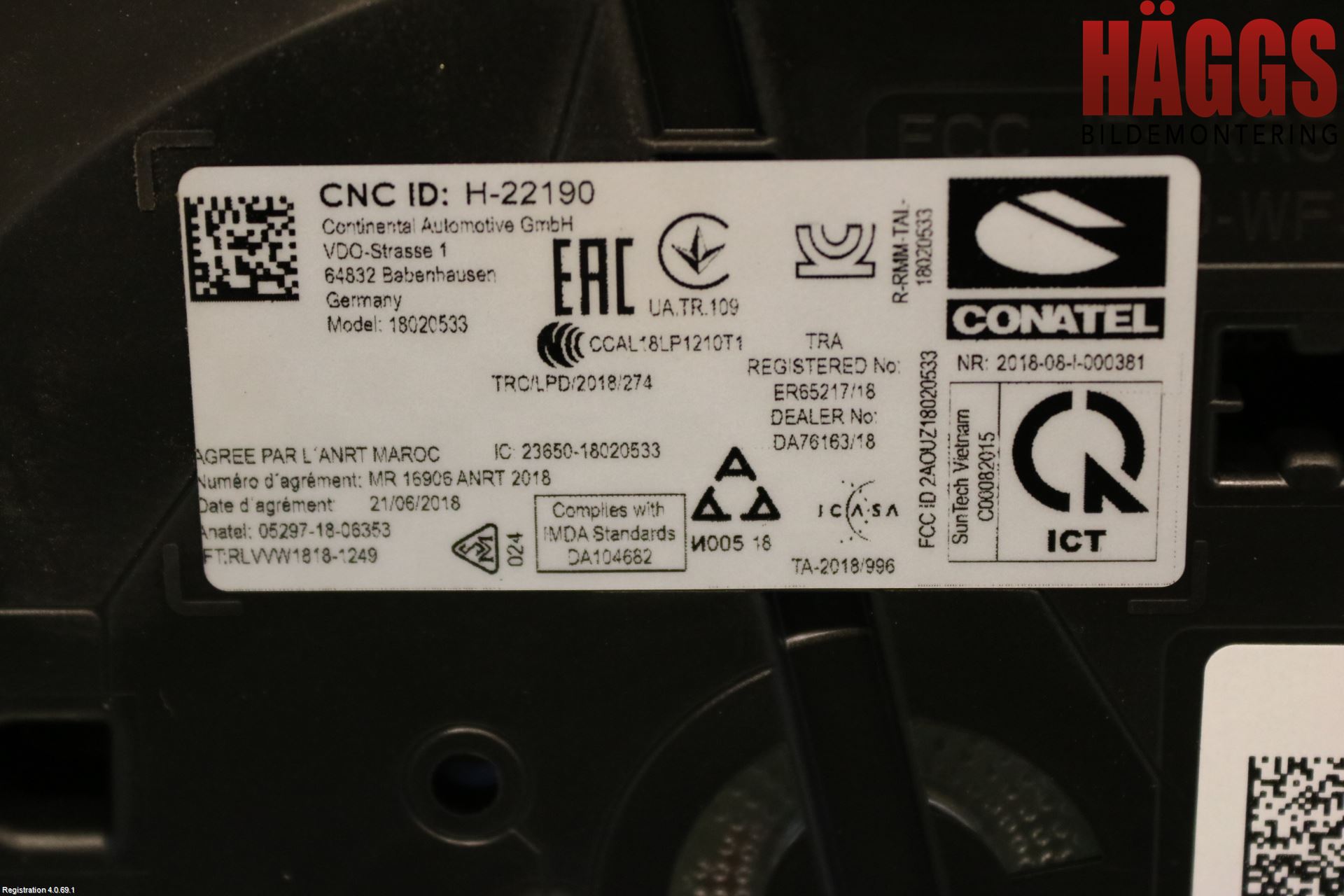 Skoda KODIAQ 17-24 Instrument Komb