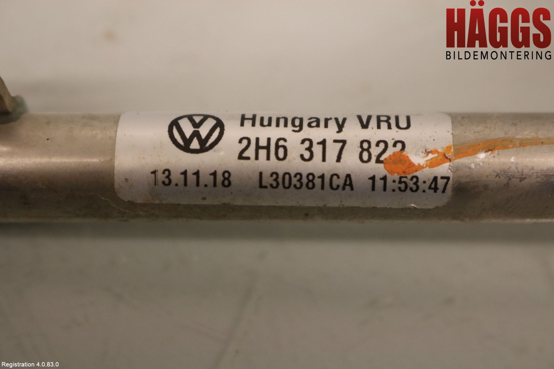Volkswagen VW AMAROK 2H 10-22 Växellåda Oljerör-Slang