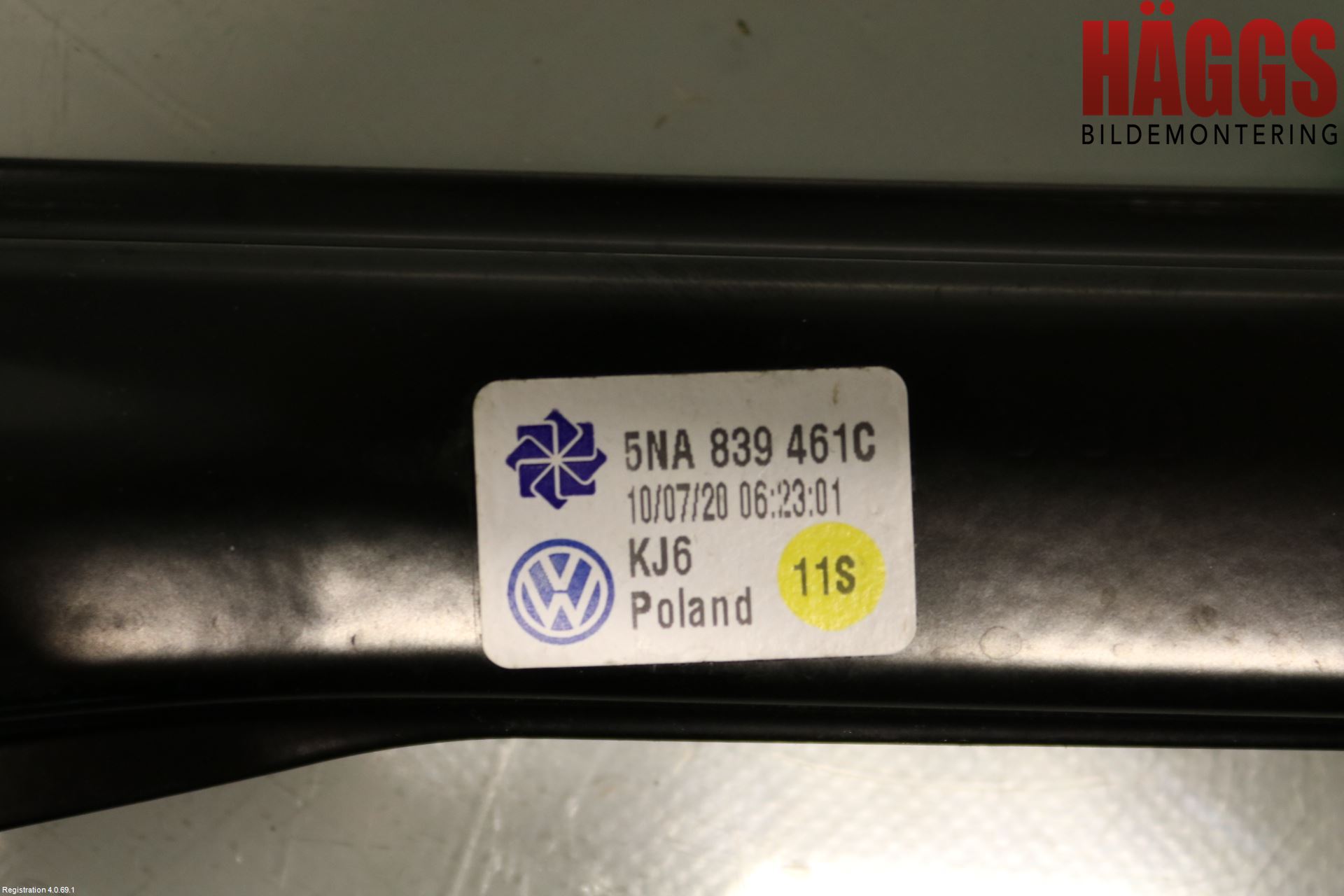 Volkswagen VW TIGUAN 16-24 Fönsterhissmekanism