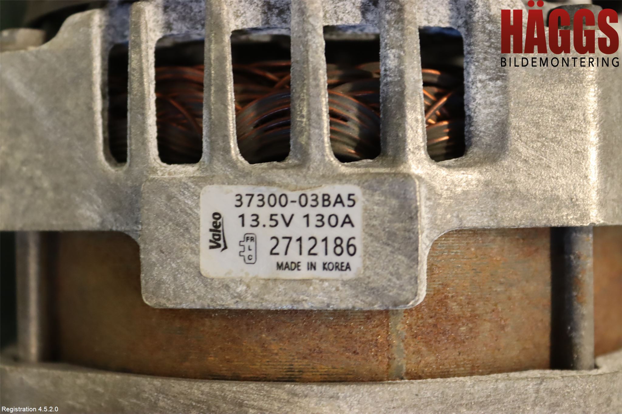 Kia RIO 17- Generator