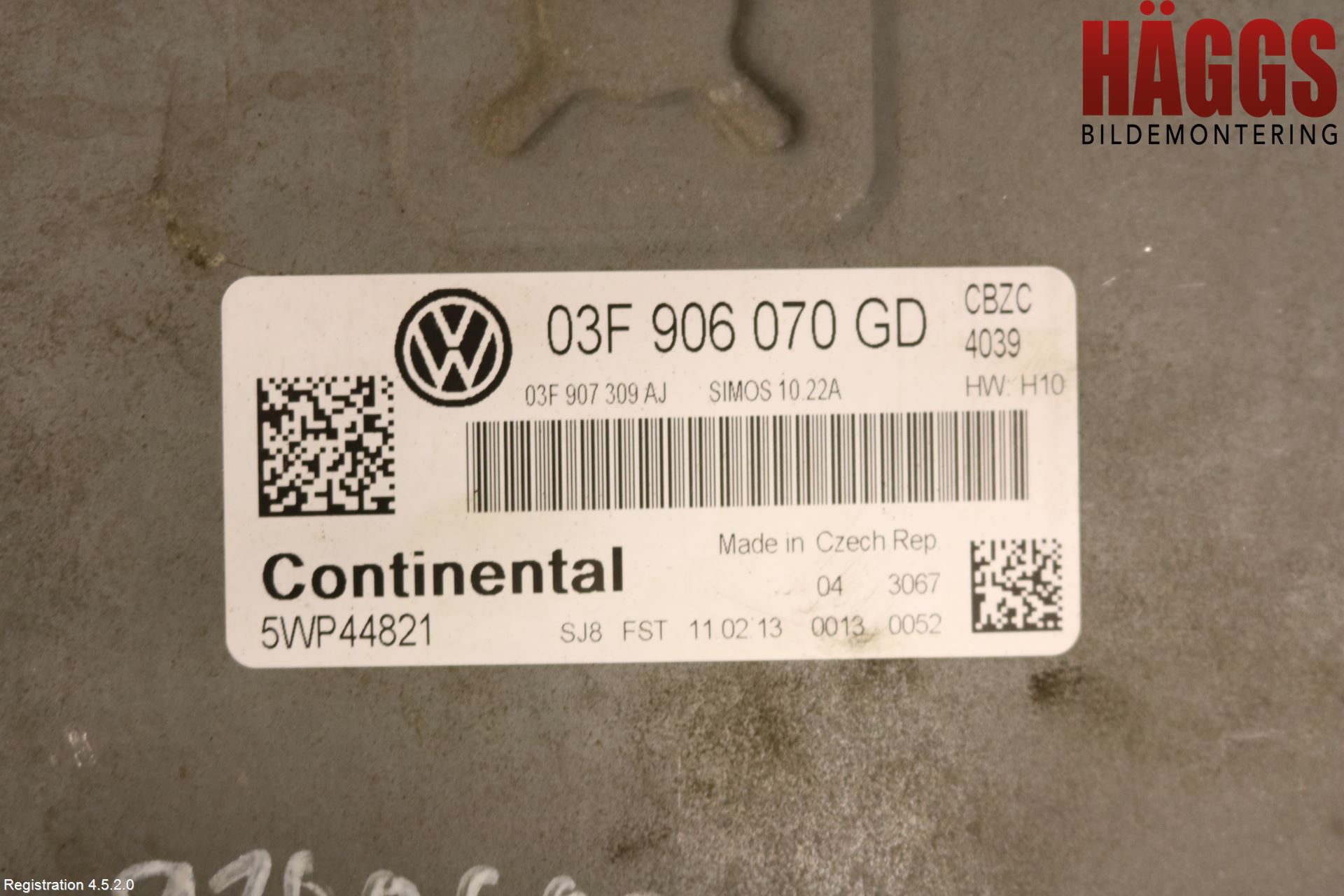 Volkswagen VW POLO 10-17 Styrenhet Insprut Bensin