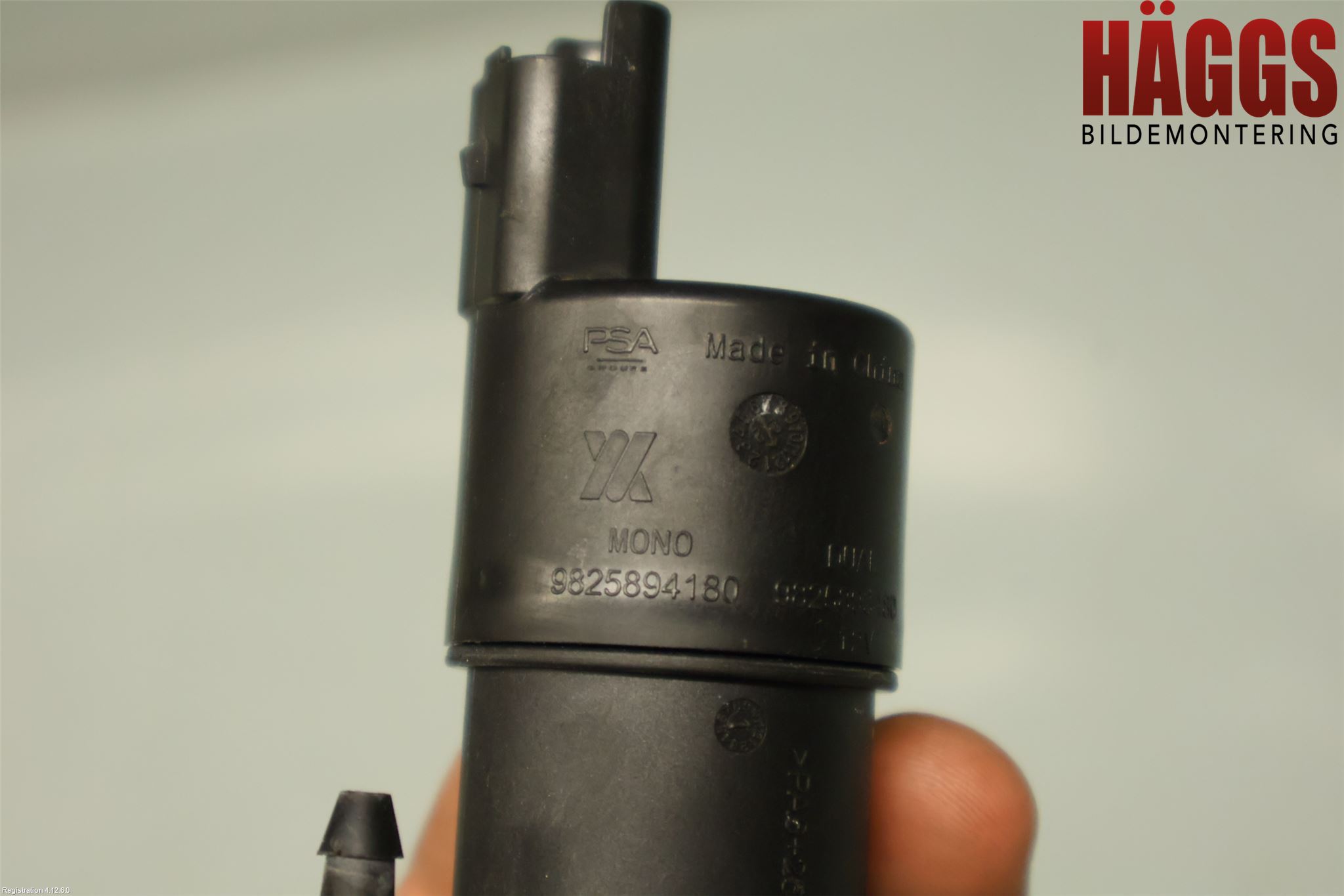 Citroen C4/E-C4 C4X/E-C4X III 21- Spolarpump Vindruta