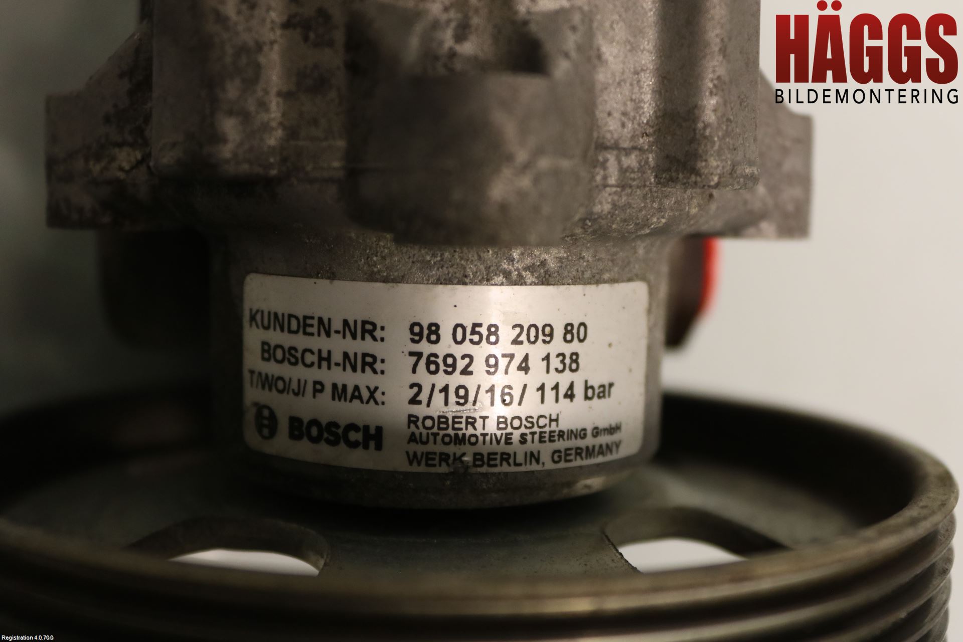 Citroen JUMPER/E-JUMPER 14- Styrservopump