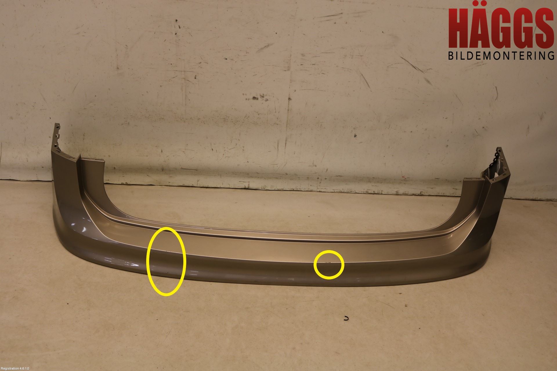 Volkswagen VW TIGUAN 16-24 Stötfångarbeklädnad Bak