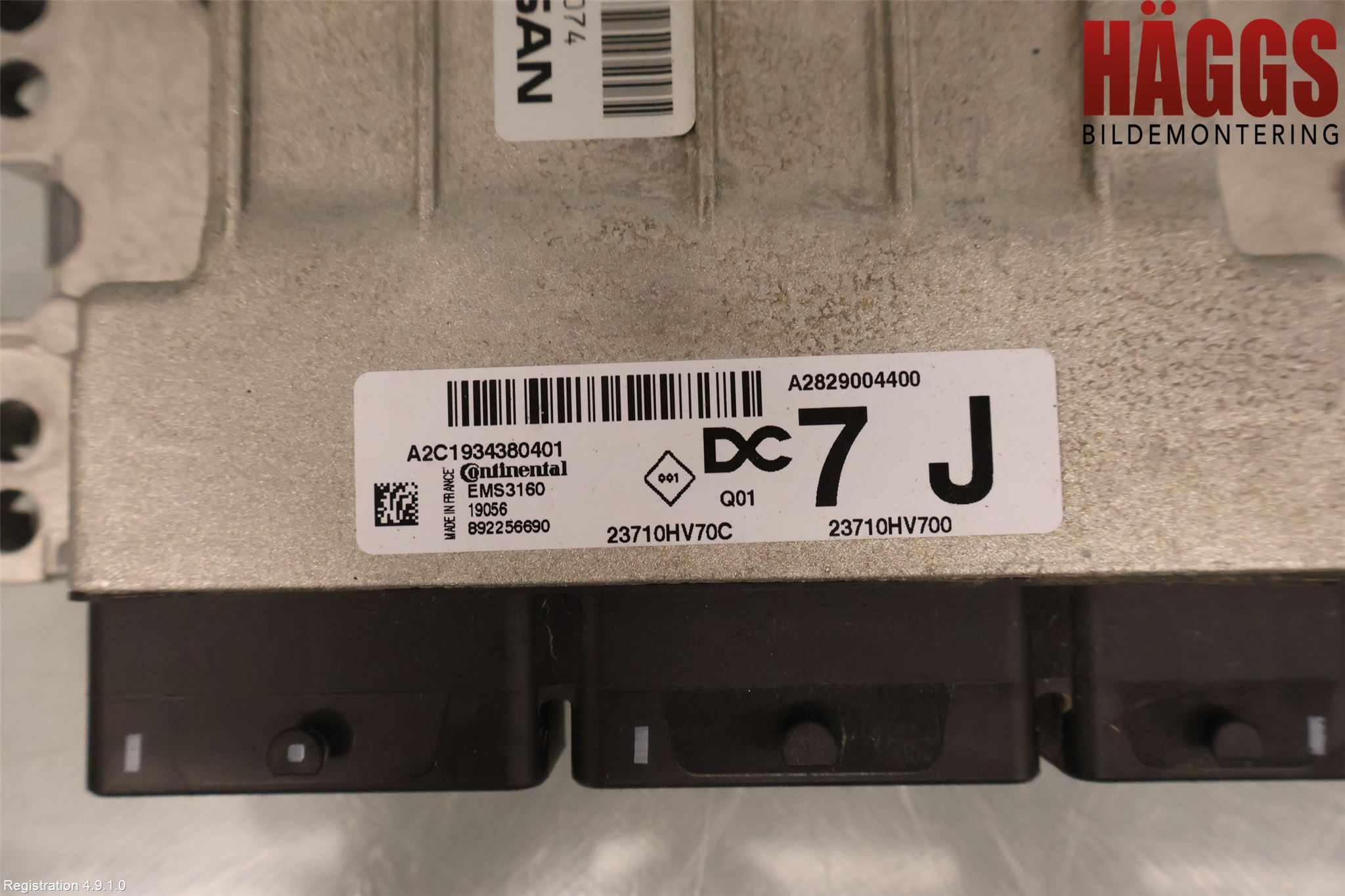 Nissan QASHQAI 17-21 Styrenhet Insprut Bensin