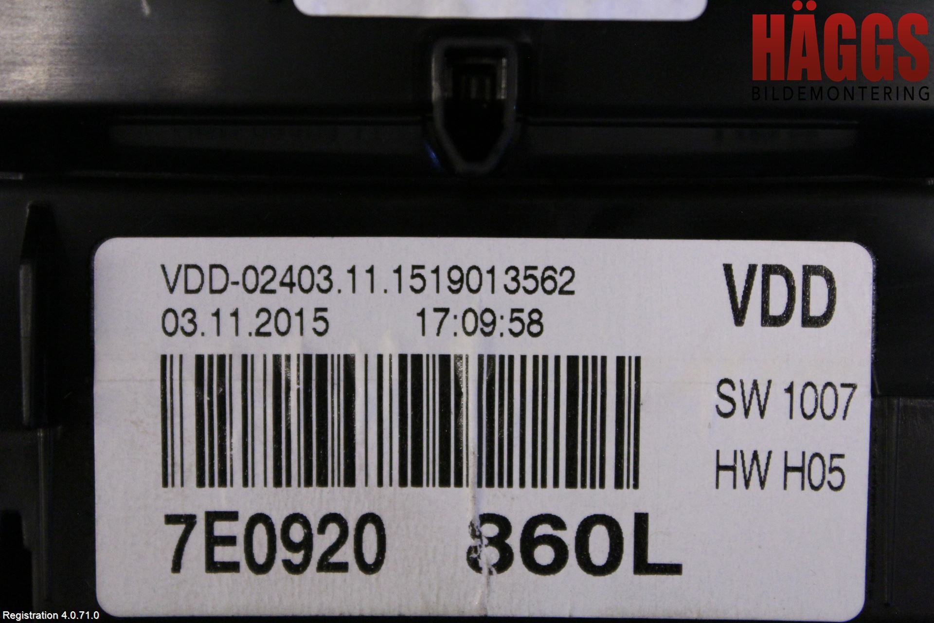 Volkswagen VW TRANSP/CARAVELLE (T6) 16-22 Instrument Komb